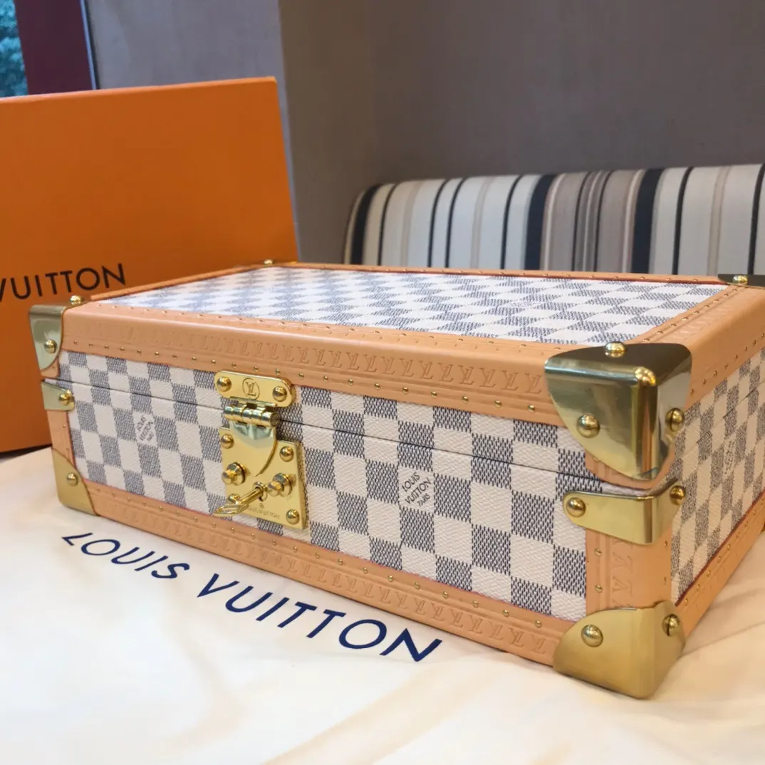 LV 银色 帆布 只装 手表盒 表装表盒以经典Mo经典腕表款