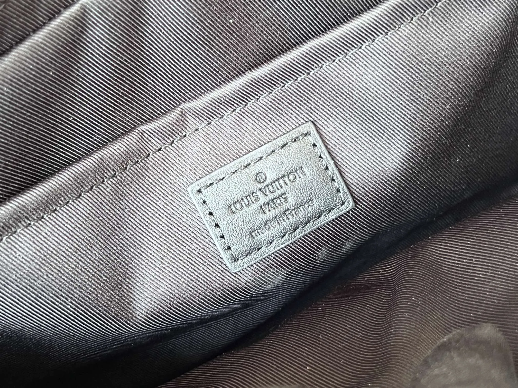 Louis Vuitton Black Chain Bag