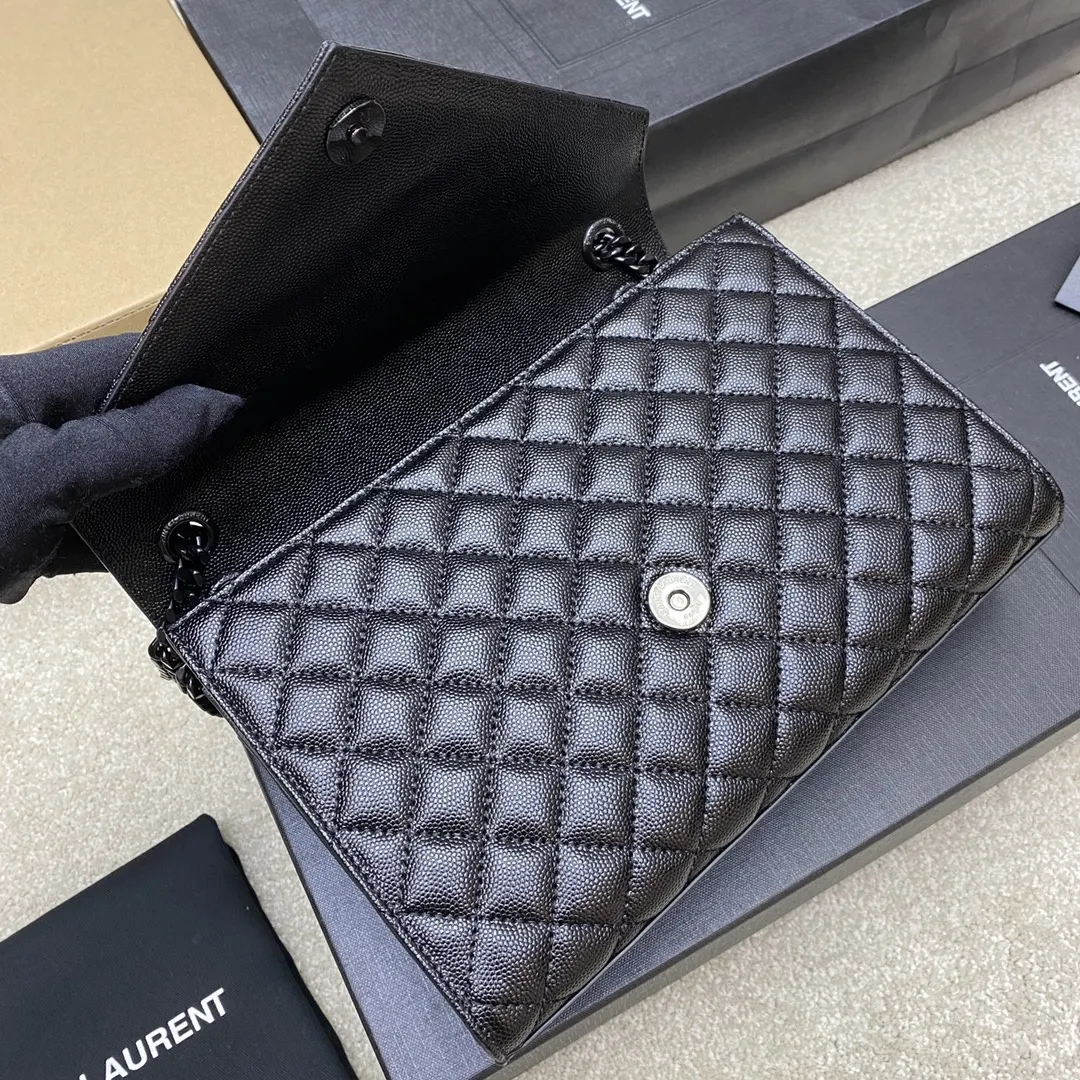 Black Chain Bag Leather