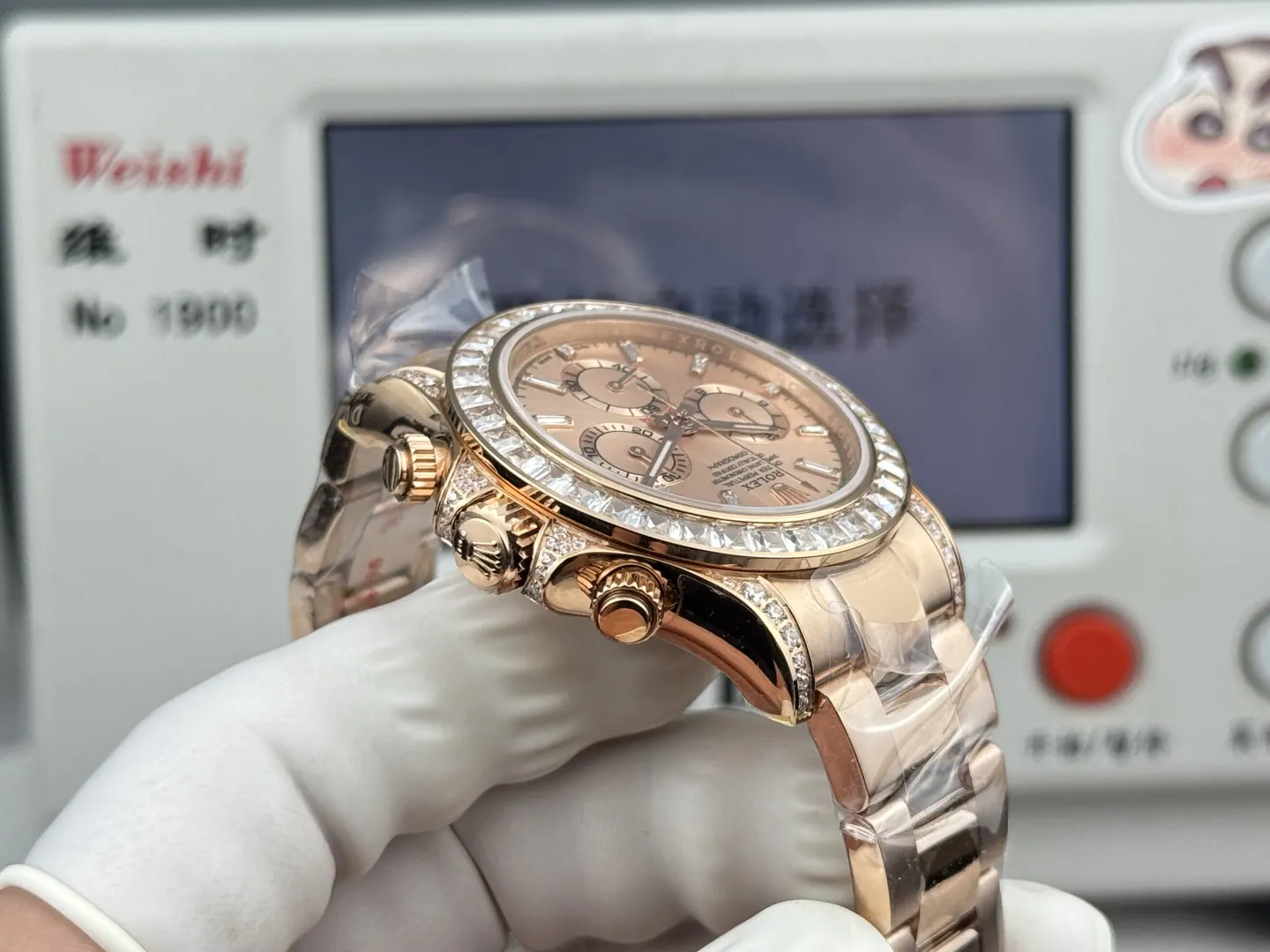Rolex 白色迪通拿系列 手錶 經典腕表款