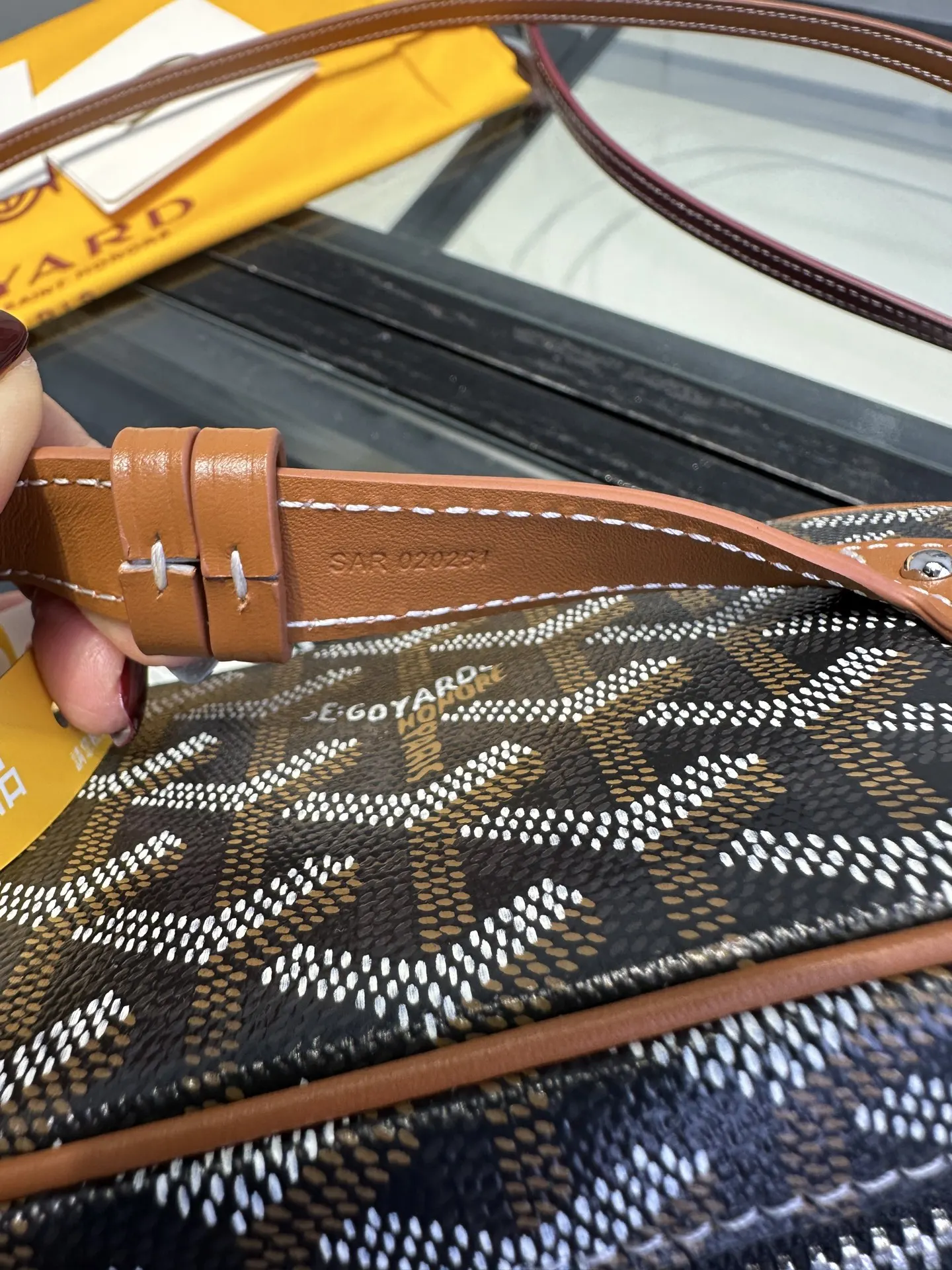 Goyard 棕色 小牛皮 收納包 旅行收納款