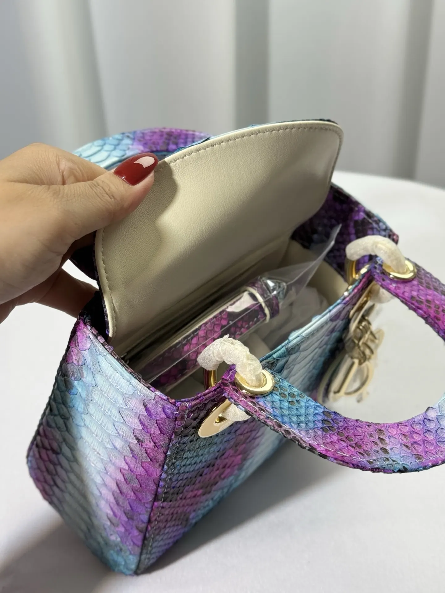 Dior Lady Dior 編織 手提包