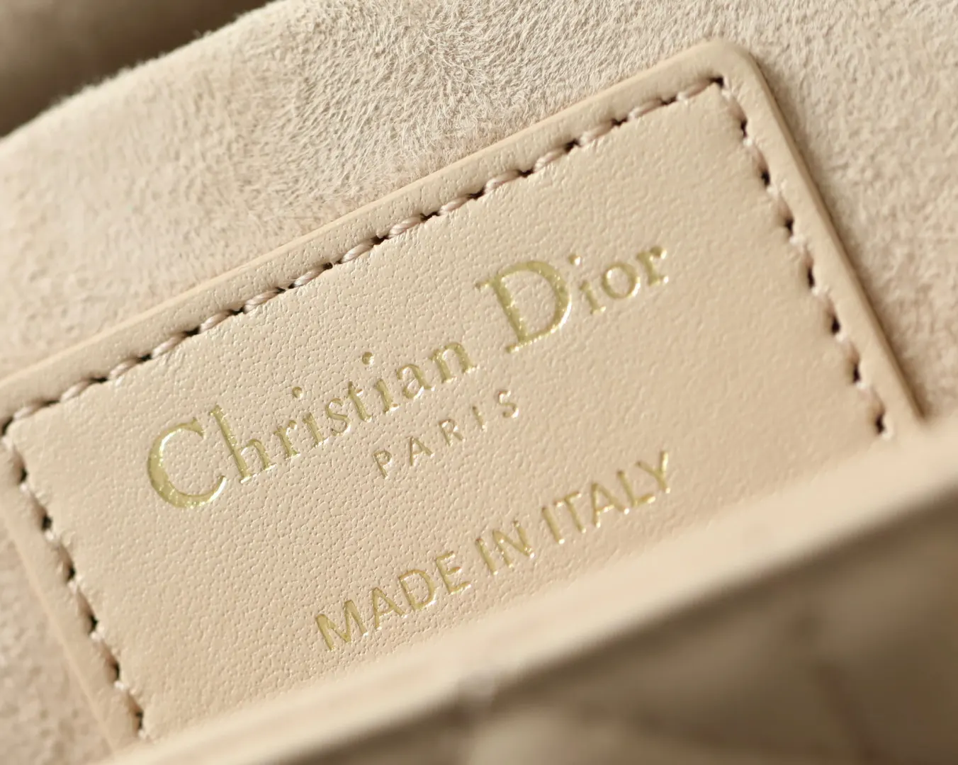 Dior Lady 手提包 米色