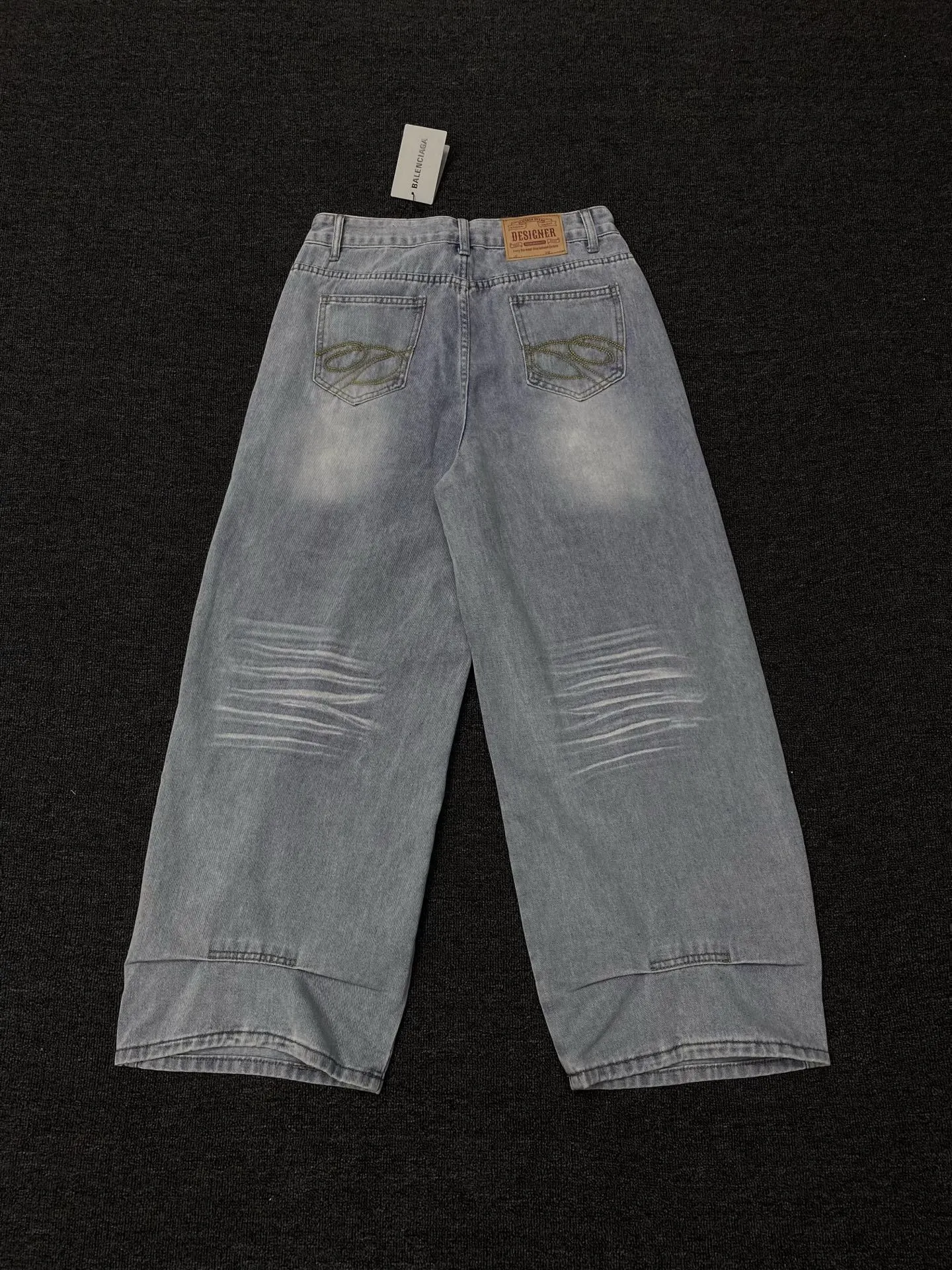 Balenciaga 藍色 牛仔 休閒裤 褲子