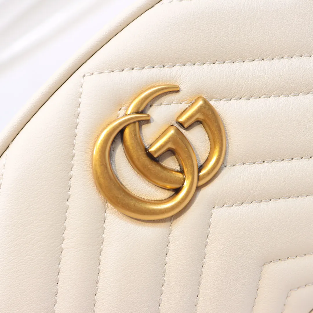Gucci White Belt Bag Casual