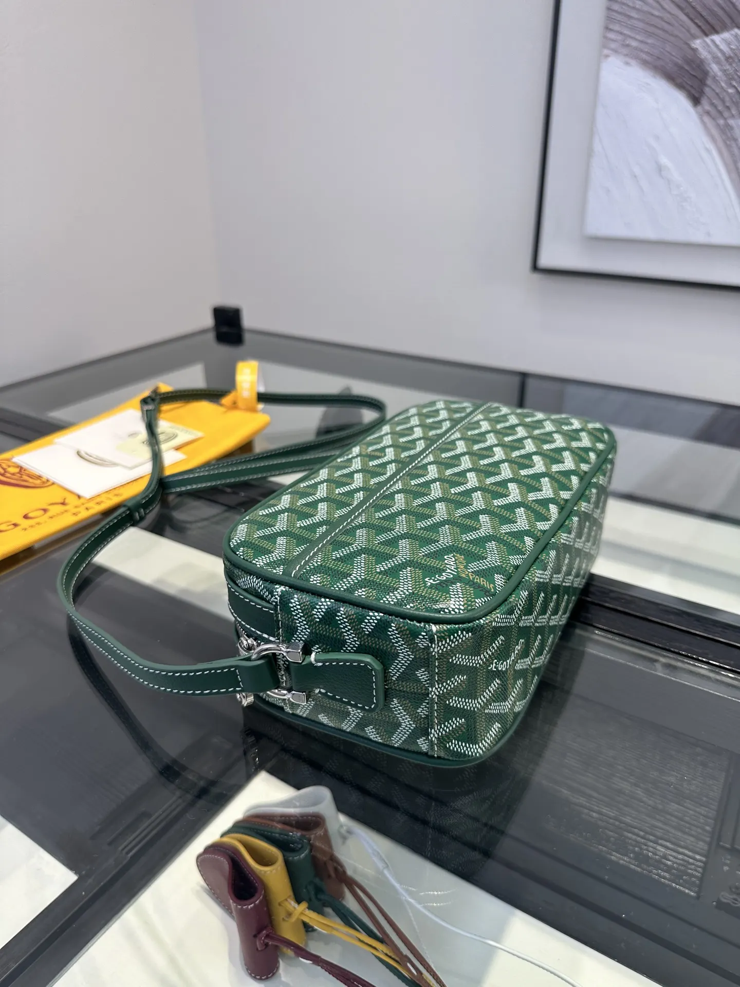 Goyard 綠色 Cap Vert相机包 斜背包 綠色 是戈雅的經典 輕便斜挎款