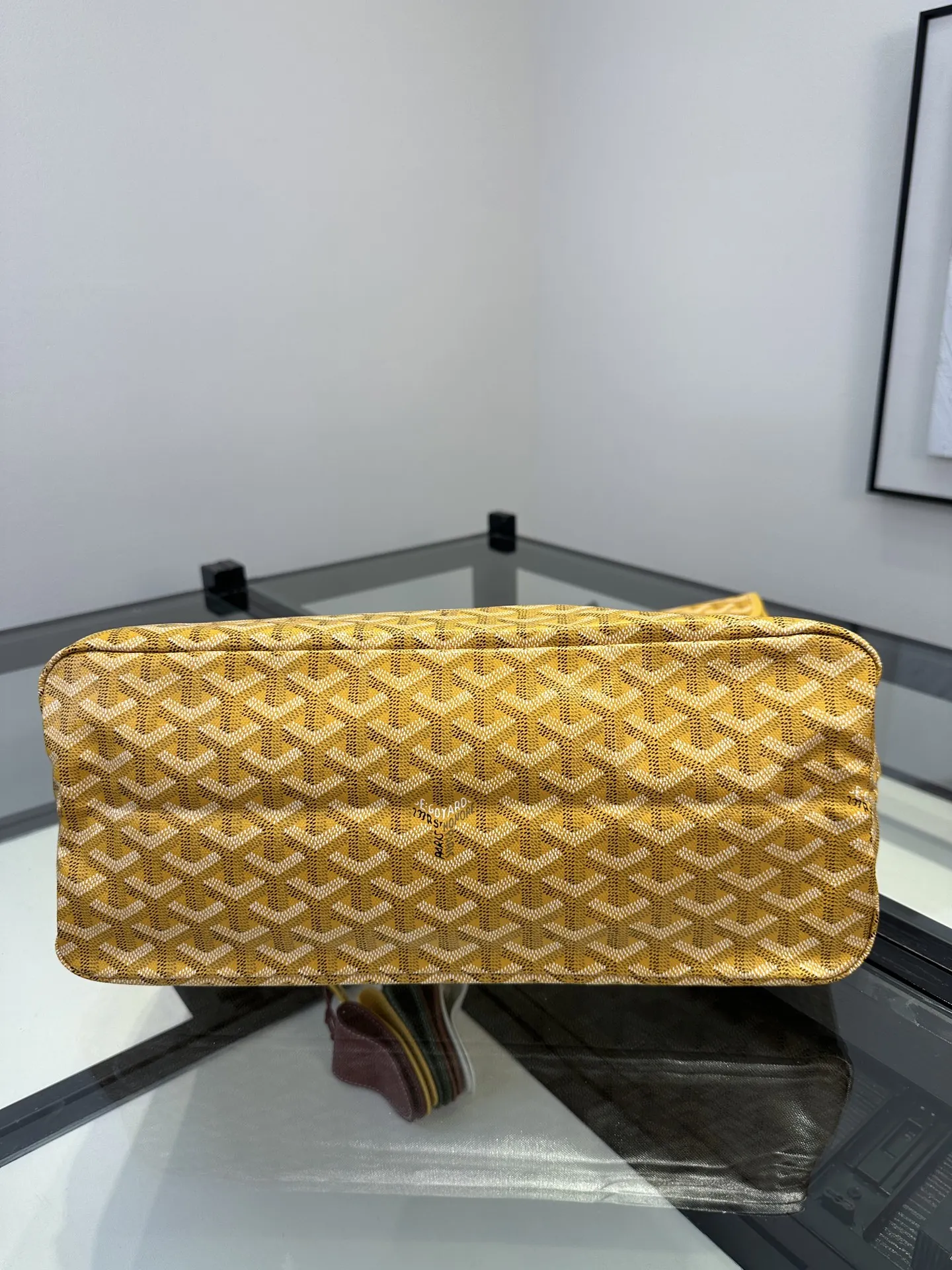 Goyard Hobo 黄色 腋下包 复古腋下背款