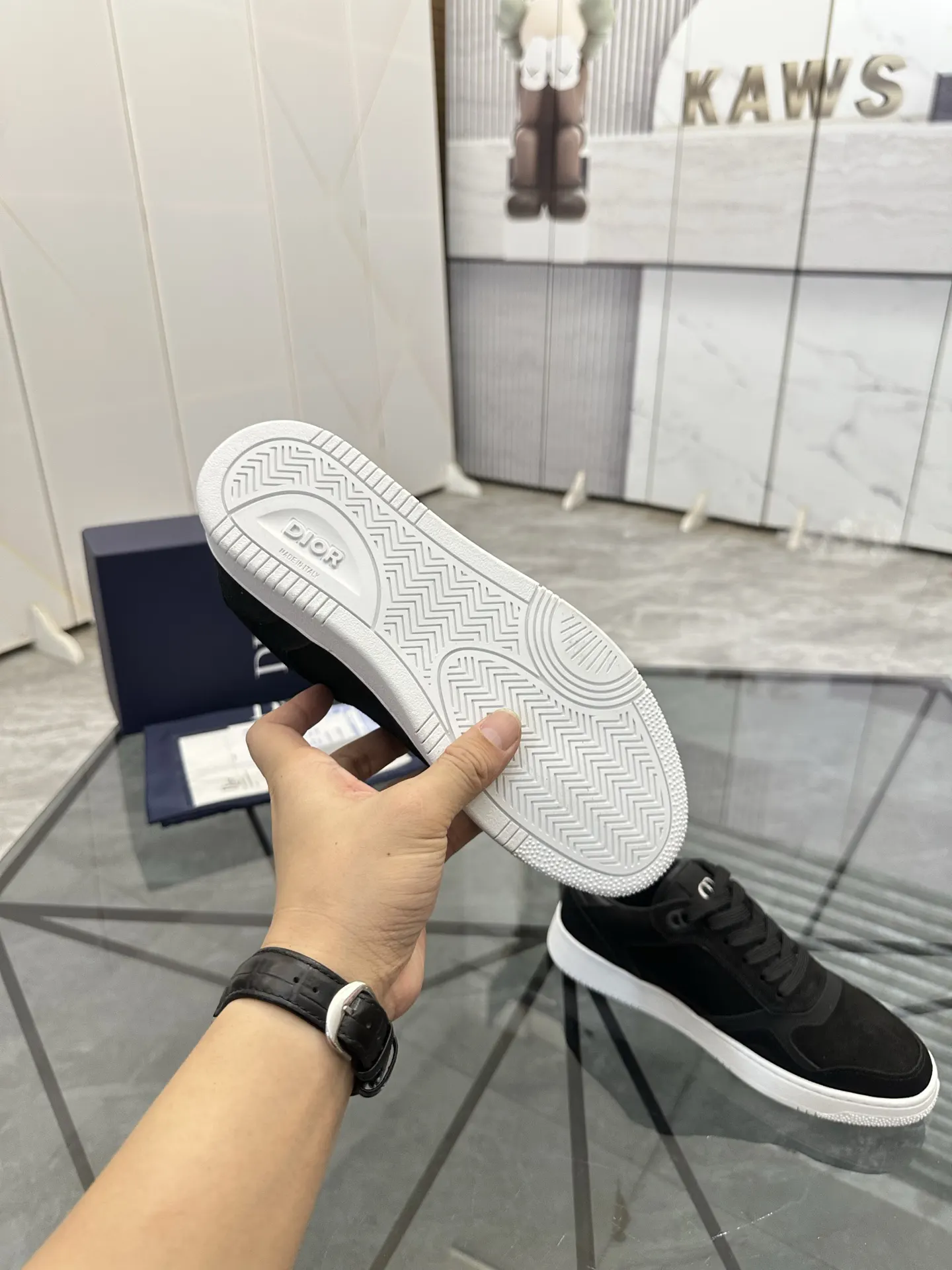 Dior 黑色低帮休闲鞋