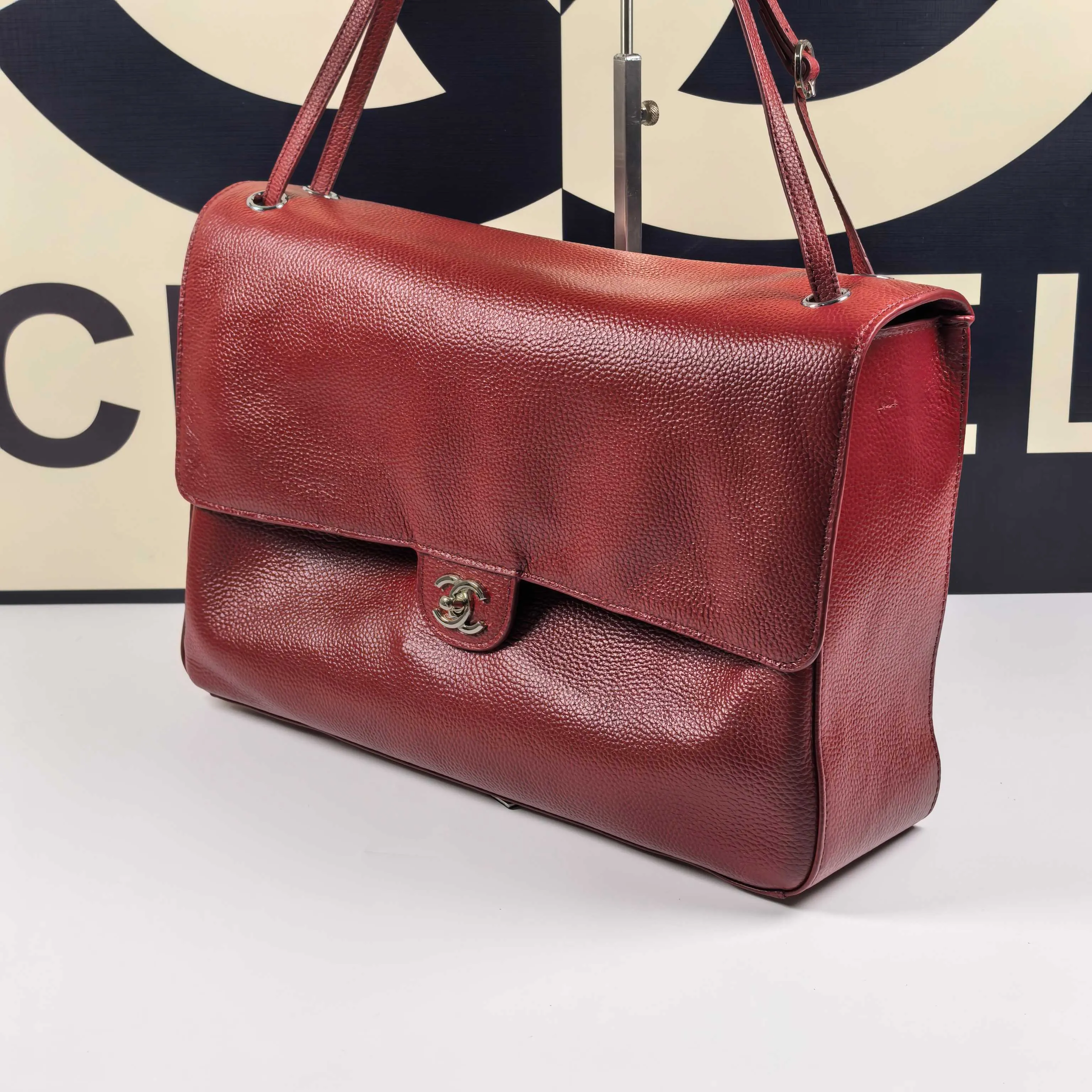Chanel Classic Flap 牛皮 链条包