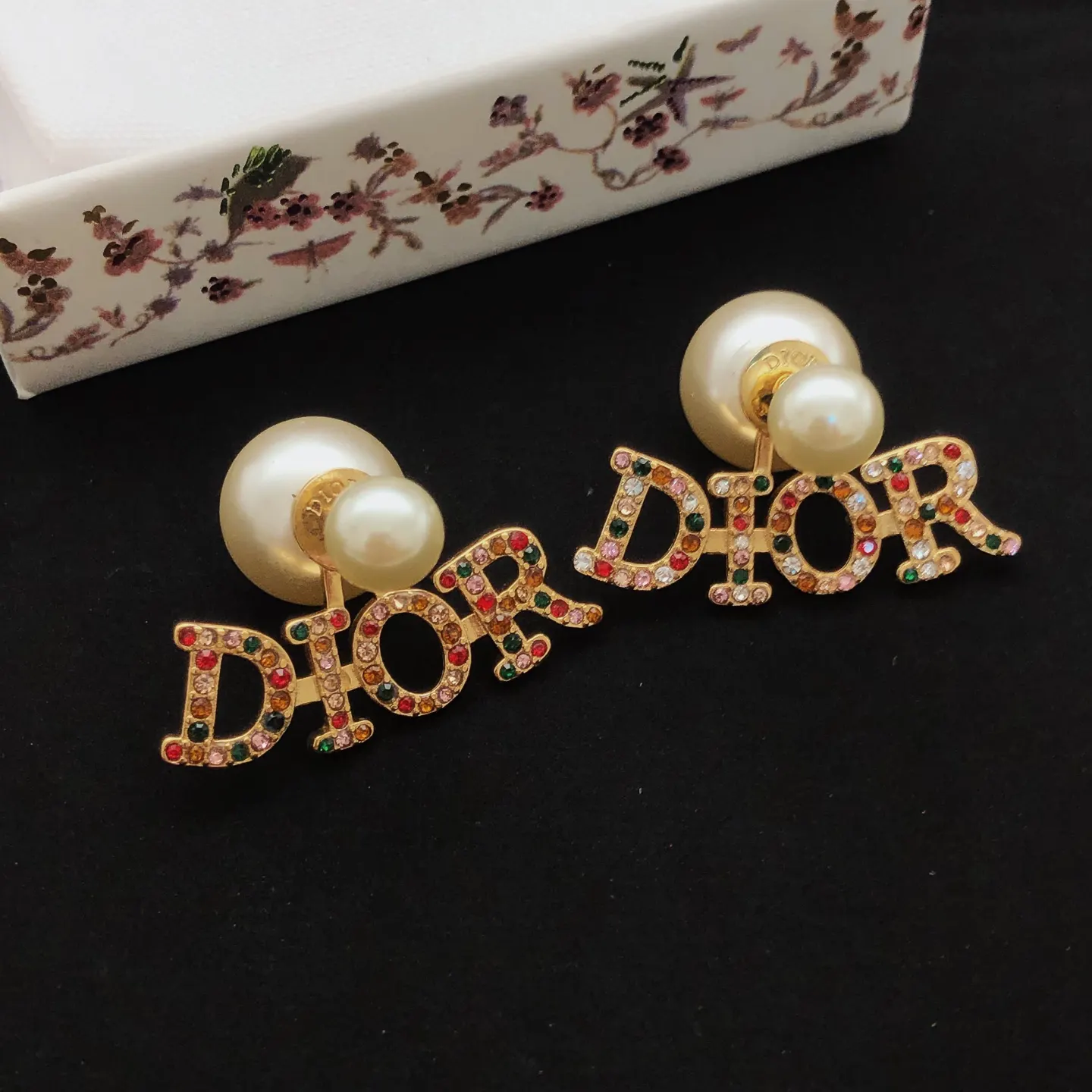 Dior Bags Portable Messenger Models Earrings