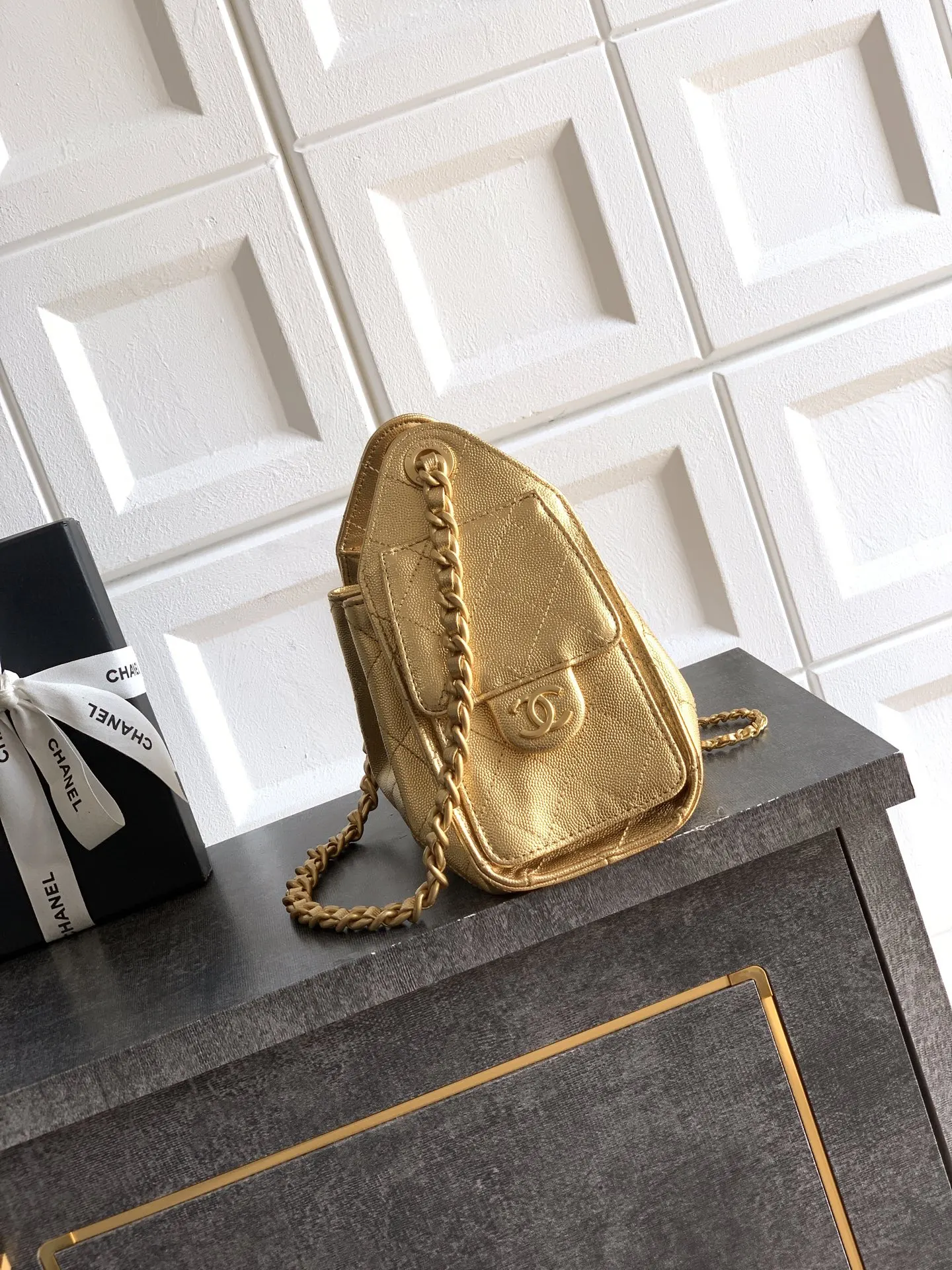 Gold Chain Bag