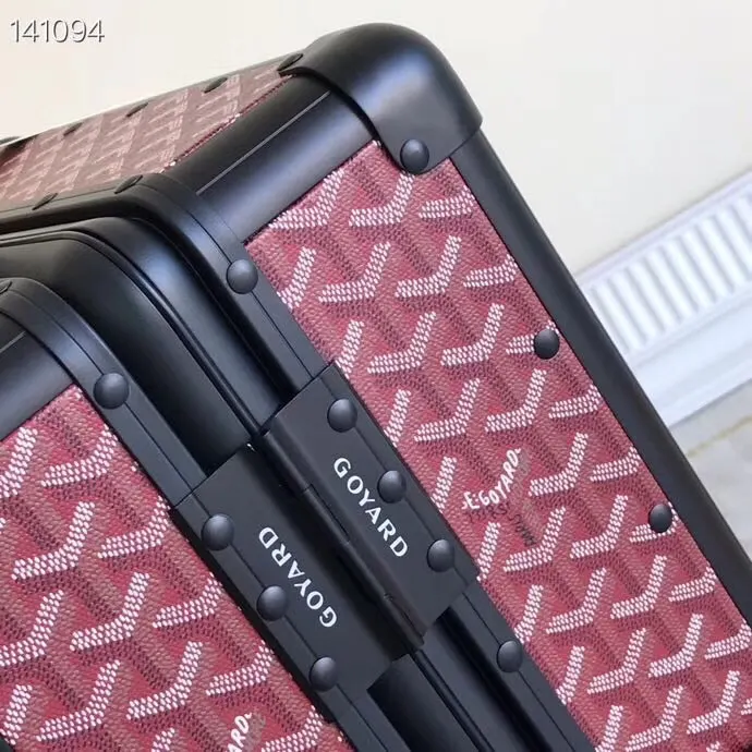 Goyard 戈雅 行李箱 拉杆箱 時尚新宠 復古形的 旅行拉杆款 輕便出行款