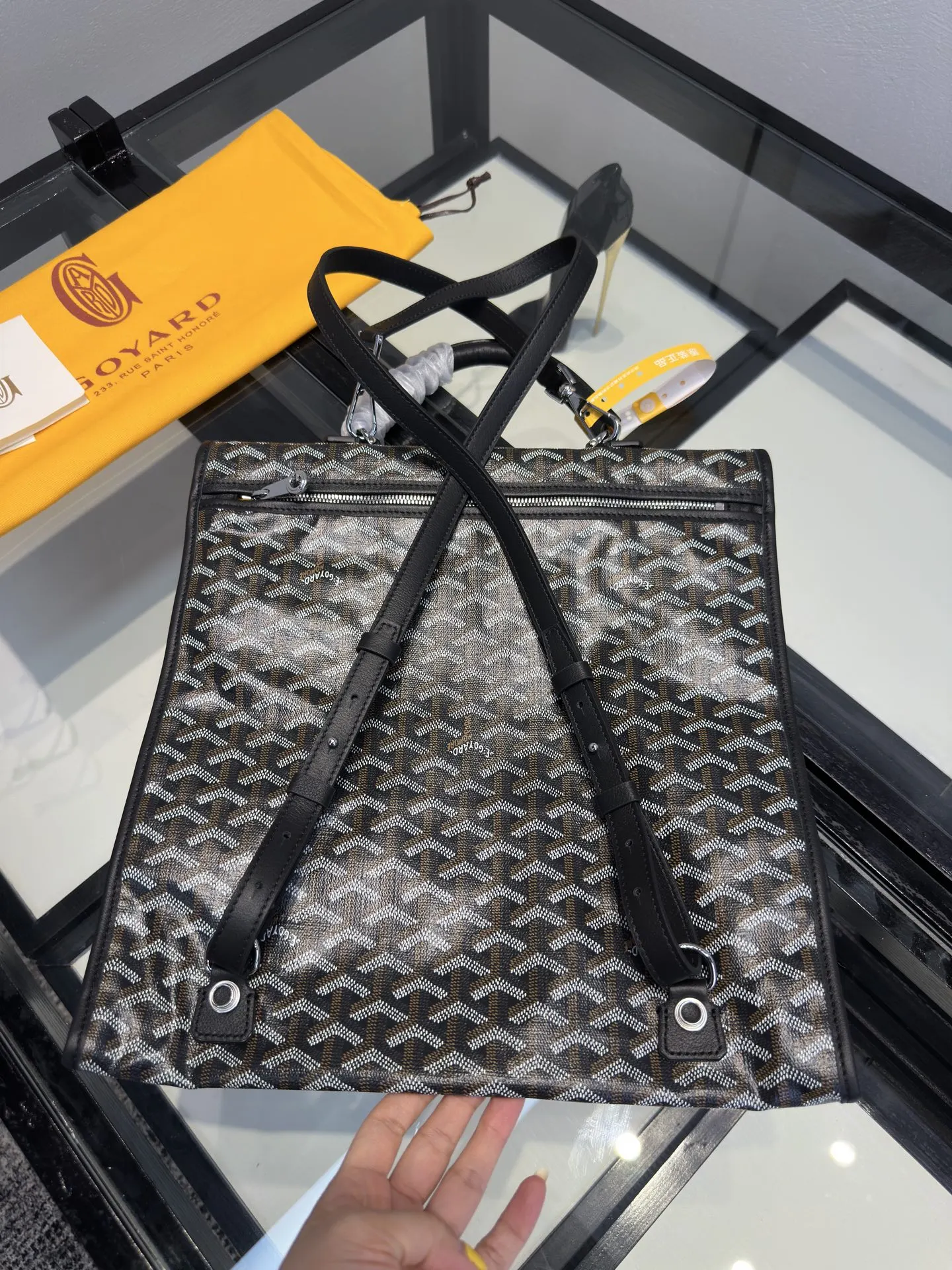 Goyard 黑色 外出旅行时请一定记得带上 Saint Léger 因 旅行袋 大容量旅行款