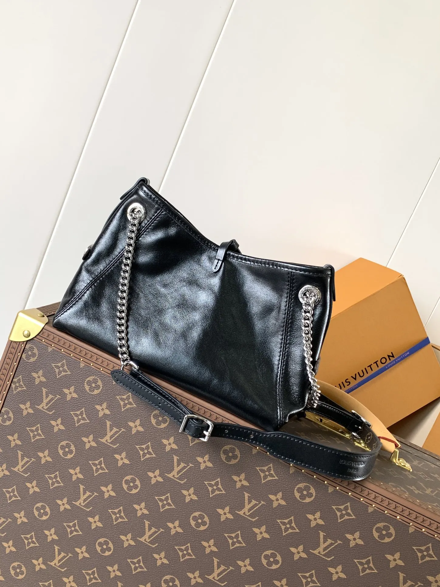 CarryAll 老花 牛皮 链条包 精致链条款
