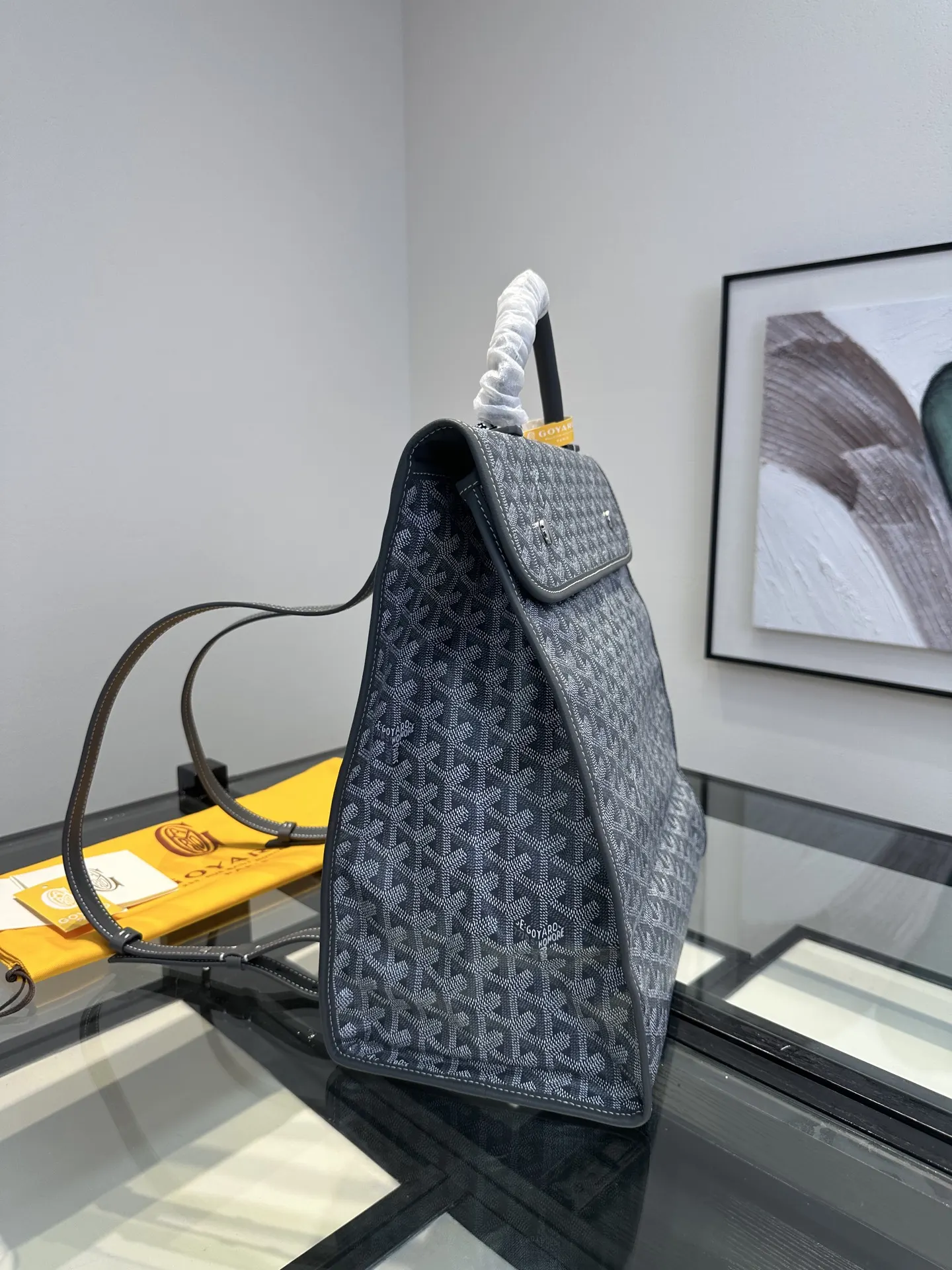 Goyard 灰色 外出旅行时请一定记得带上 Saint Léger 因 旅行袋 大容量旅行款
