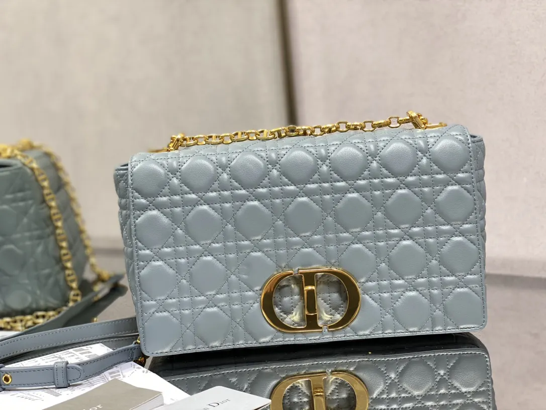 Dior Caro 皮革 單肩包