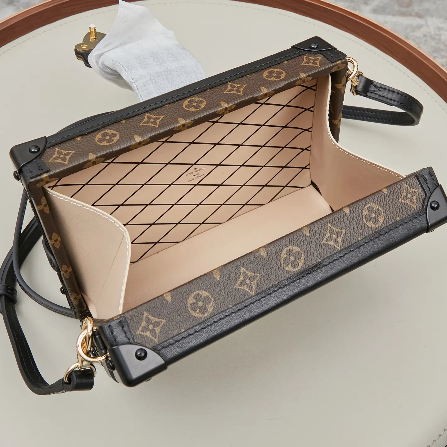 LV 牛皮 手拿包 精致手拿款