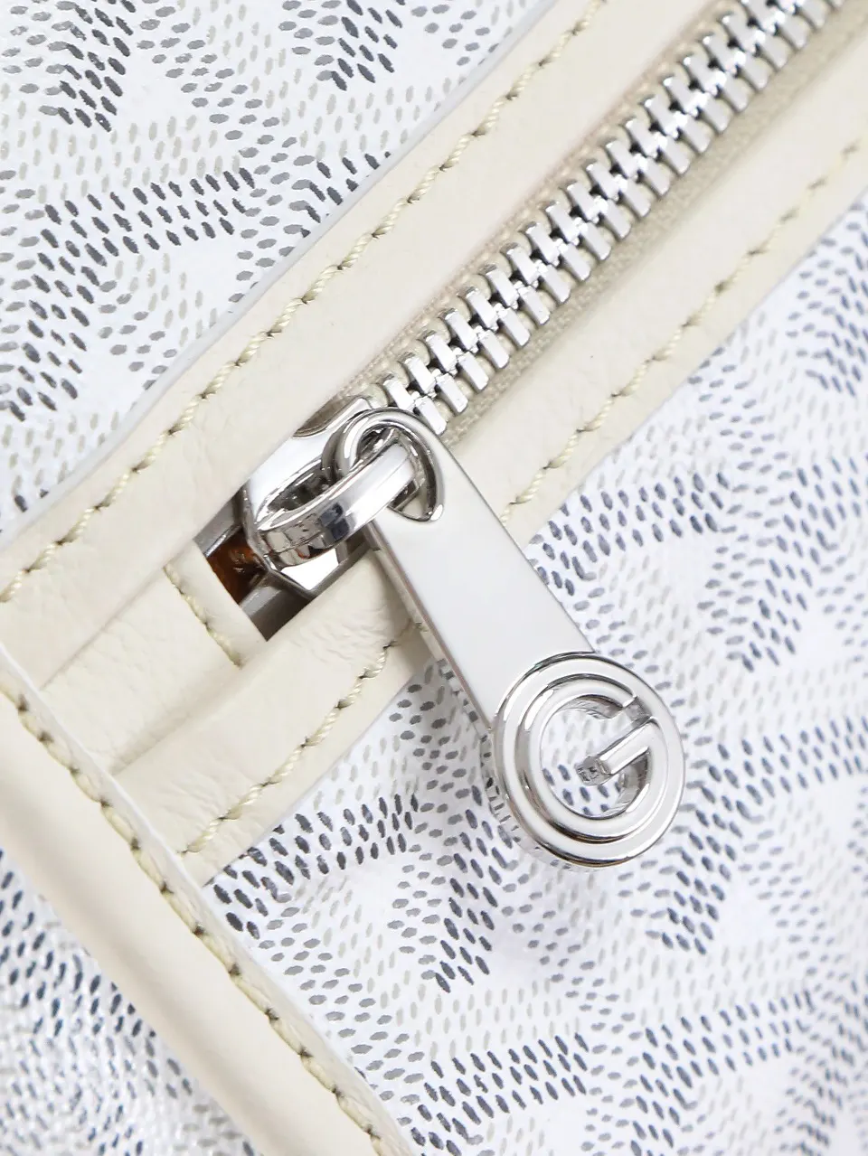 Goyard White Backpack