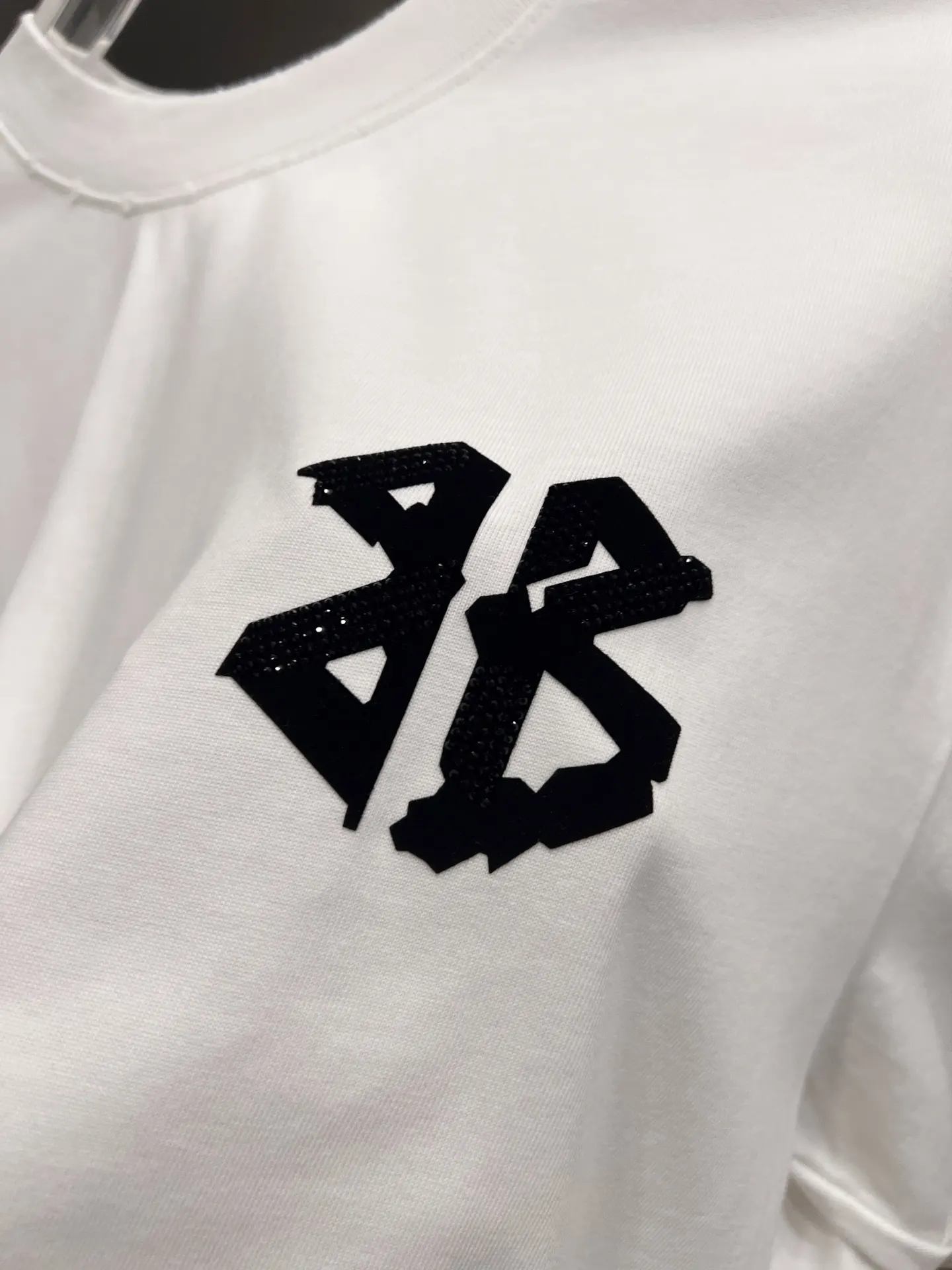 Balenciaga Black Logo Short Sleeve T-Shirt Loose