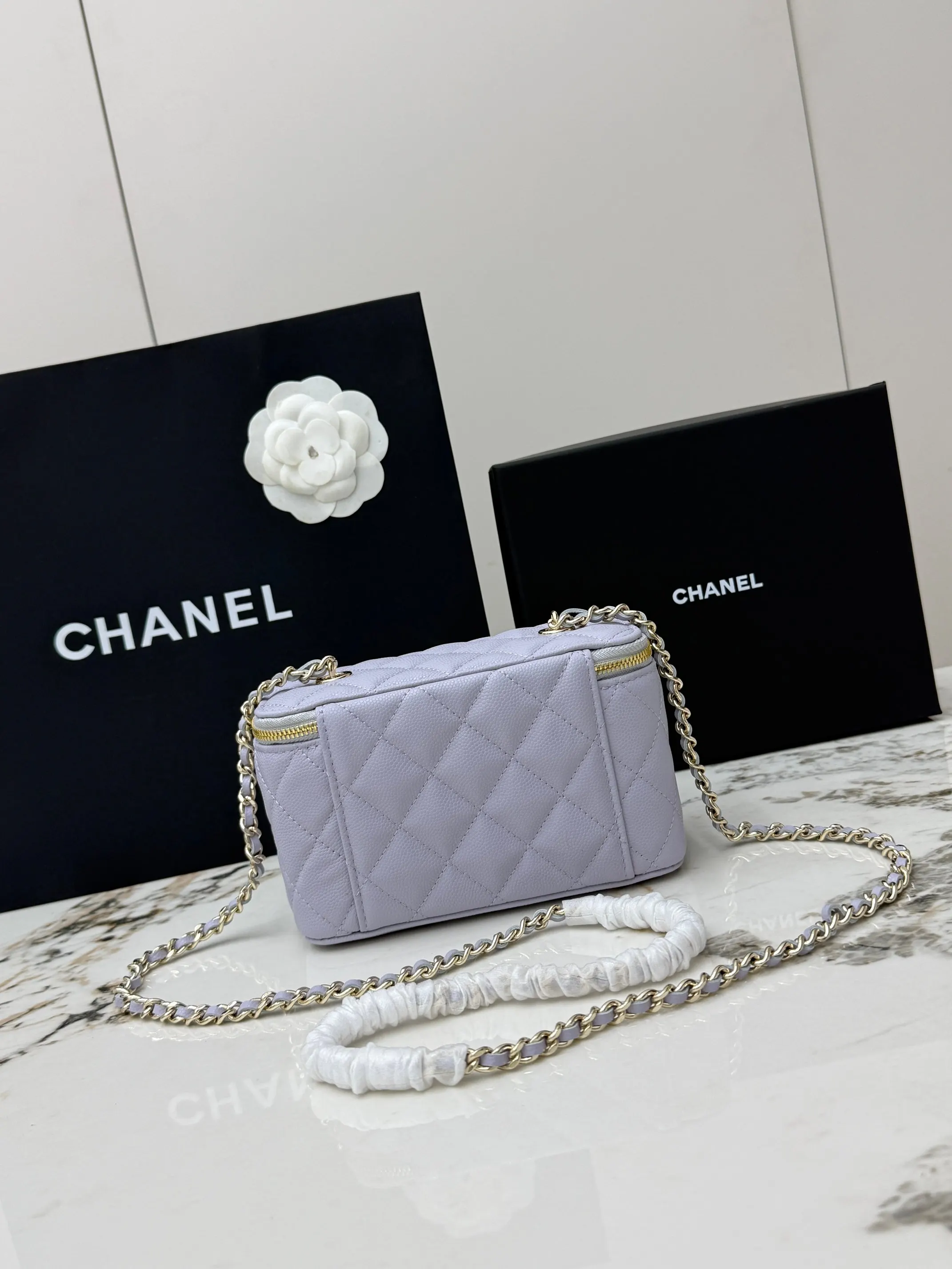 CHANEL 金色 牛皮 鏈條包 精致鏈條款