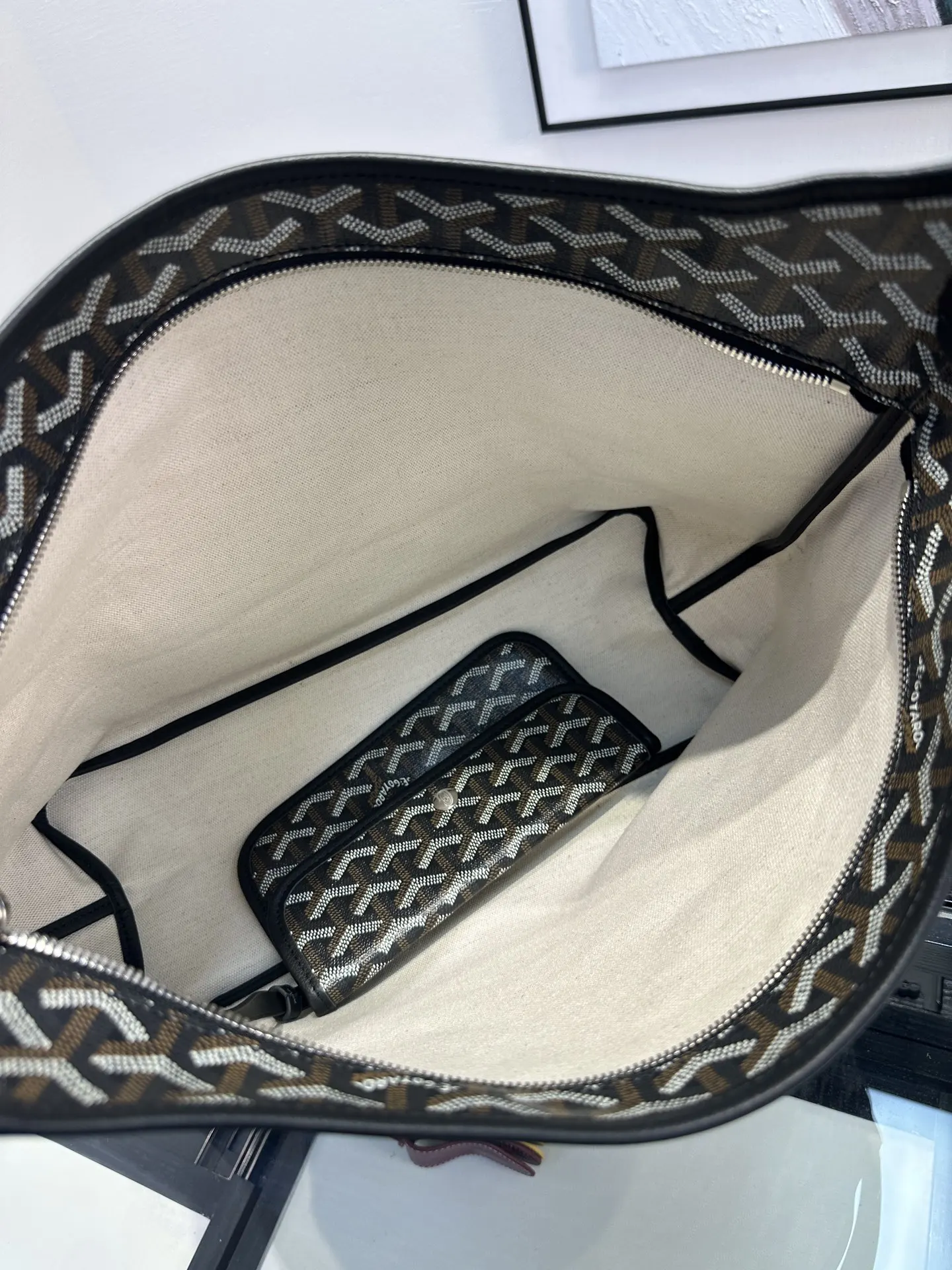 Goyard Hobo 黑色 腋下包 复古腋下背款