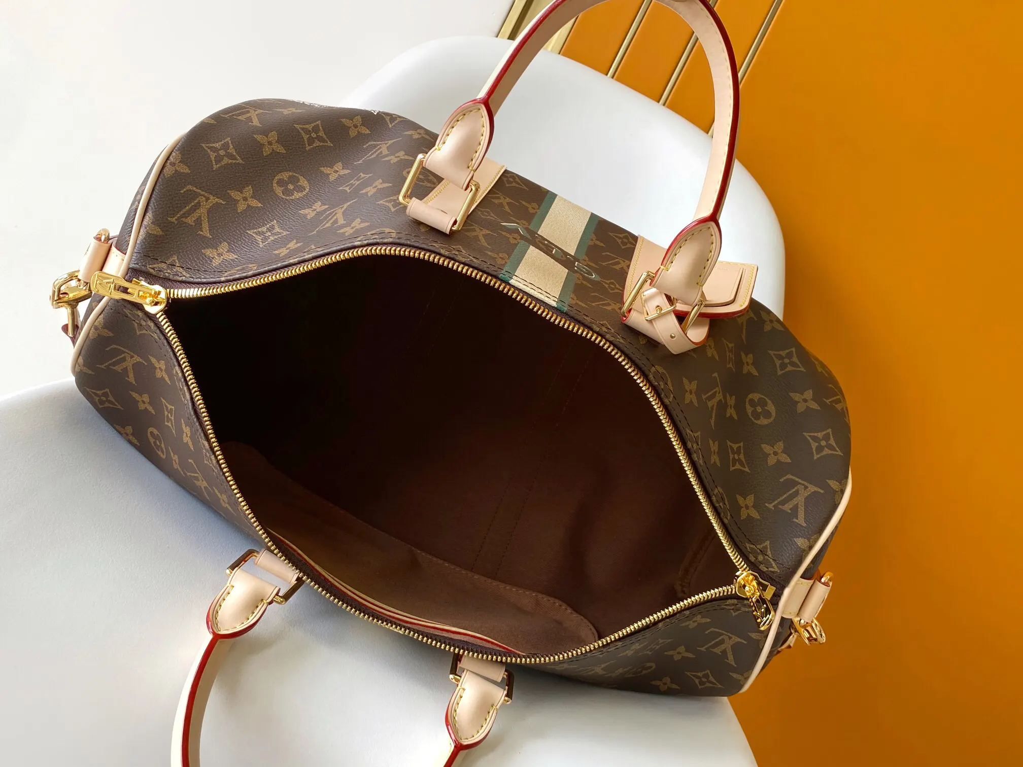Louis Vuitton Monogram Fashion Item Travel Leather