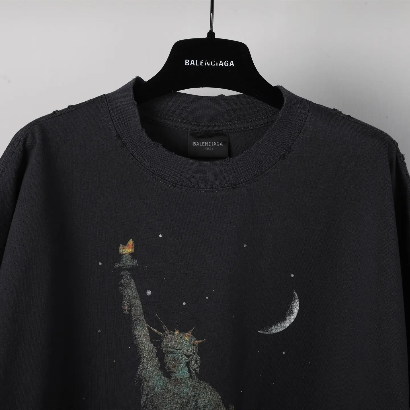 Balenciaga Logo Short Sleeve T-Shirt Street