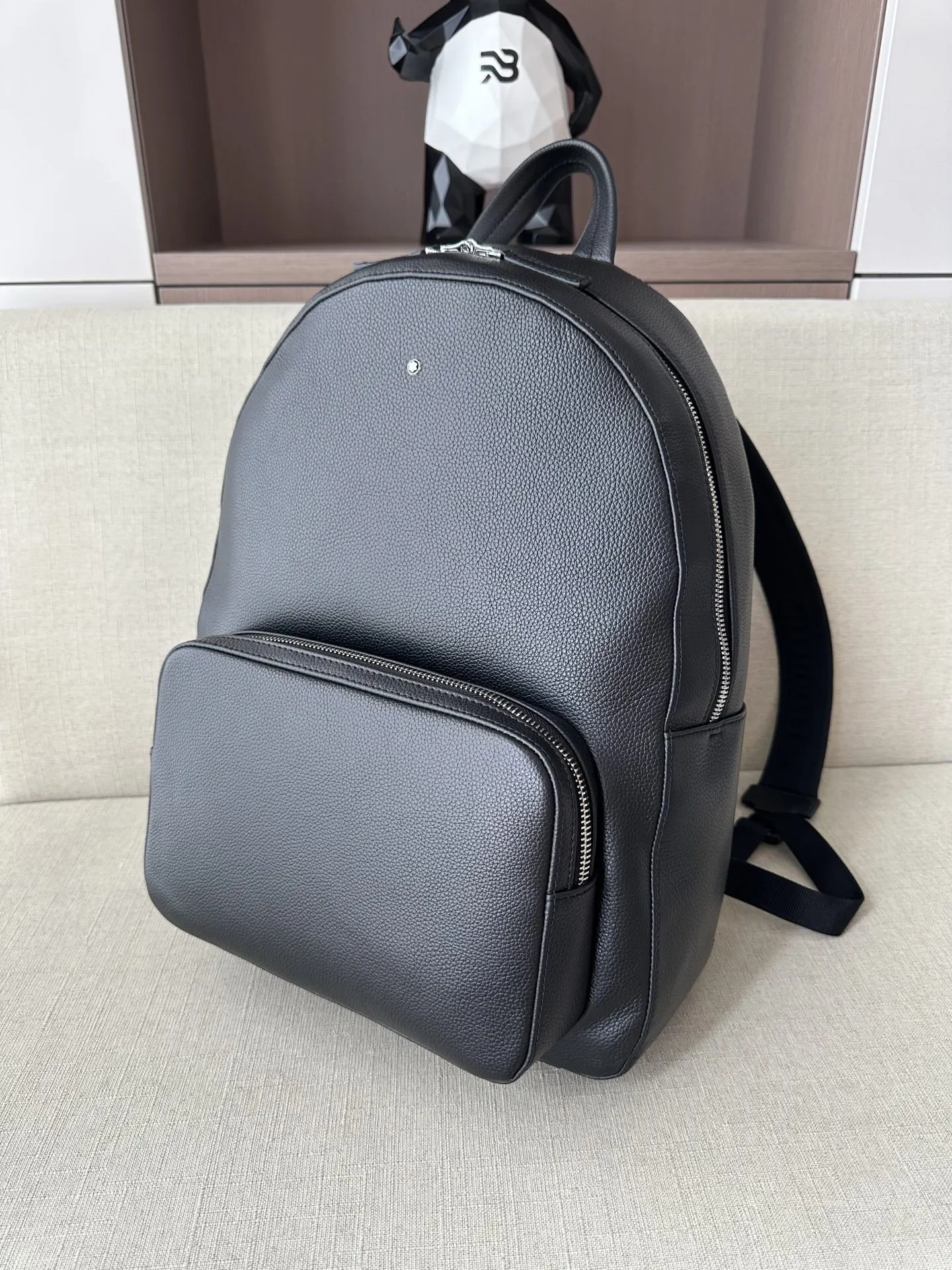 牛皮 批 MONTBLANC万宝龙 双肩包 实用双肩款