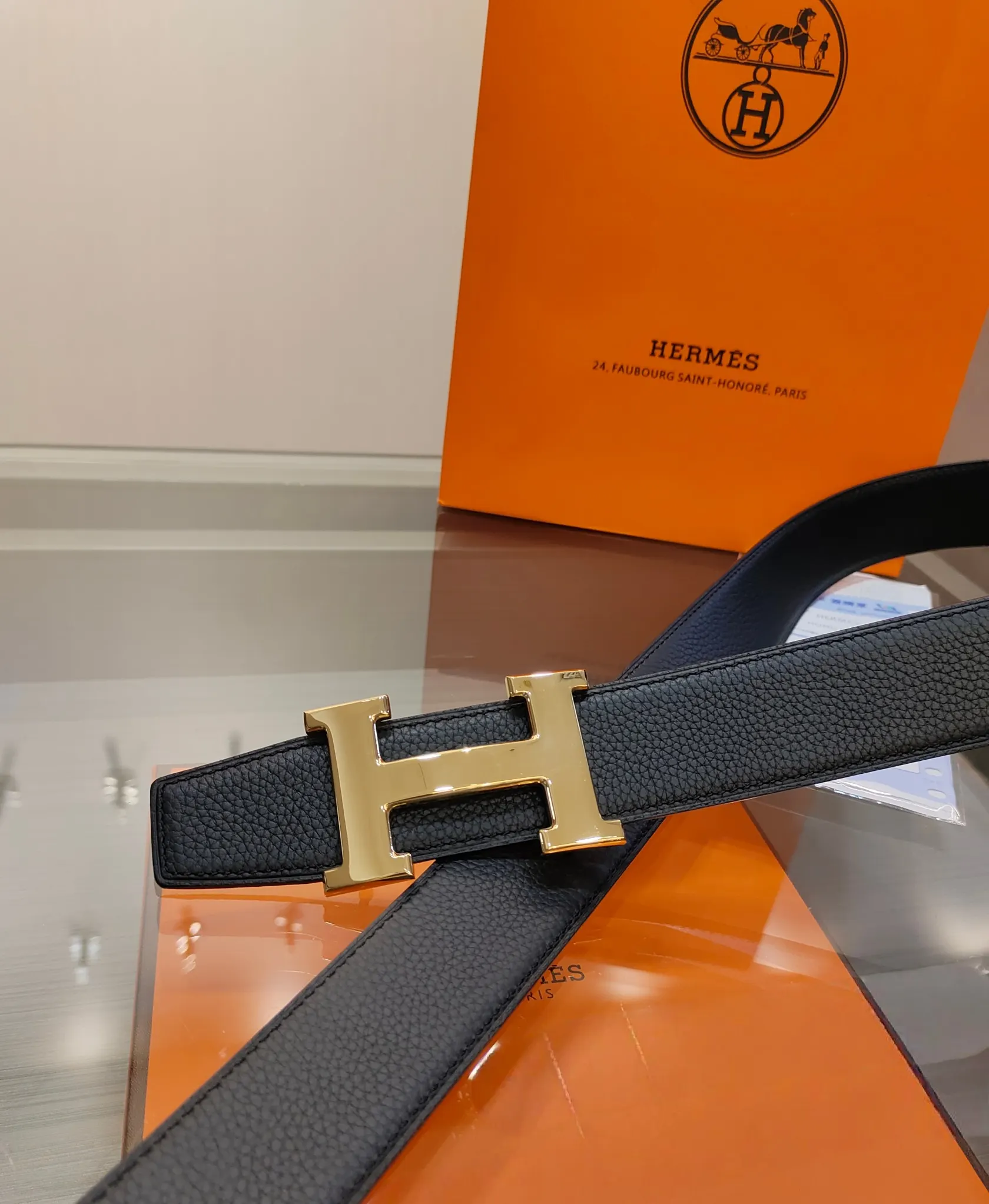 Hermès Leather Belt Fine Accessories