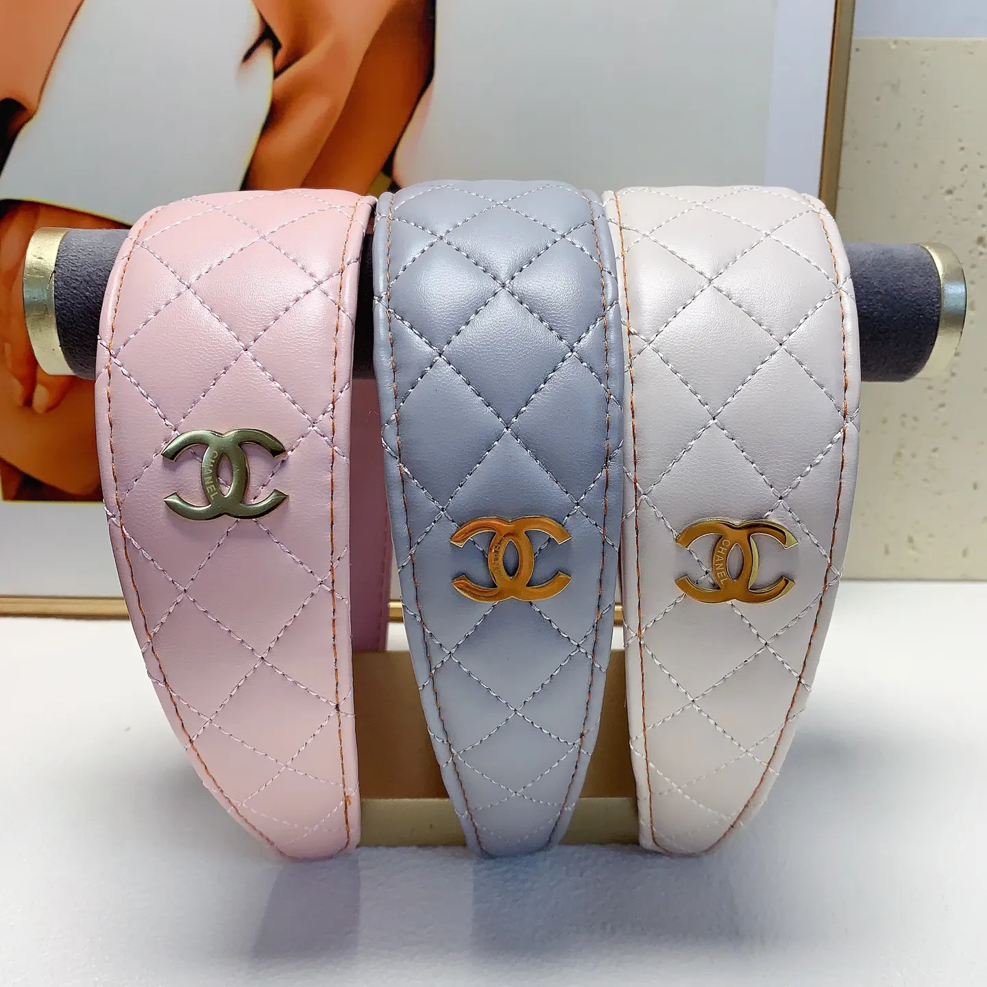 Chanel 皮革 发饰
