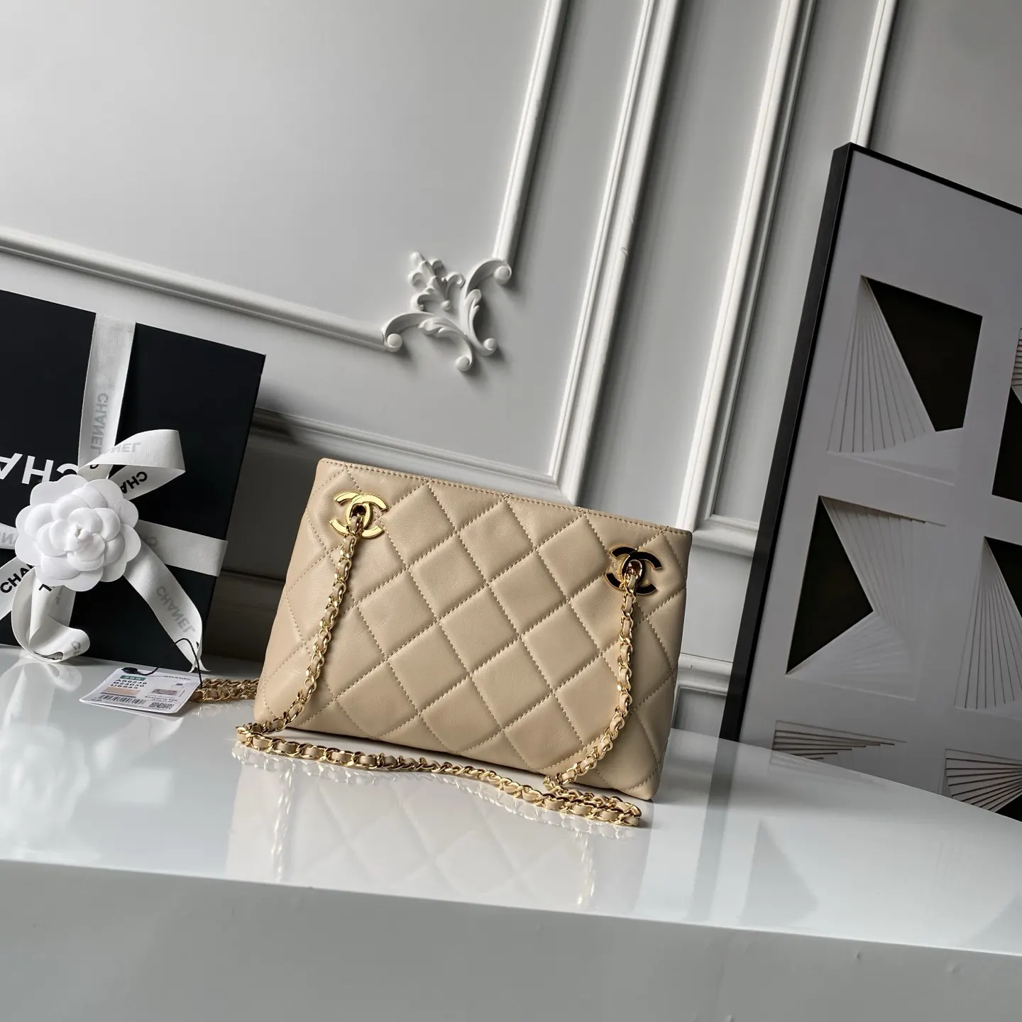 Gold Chain Bag