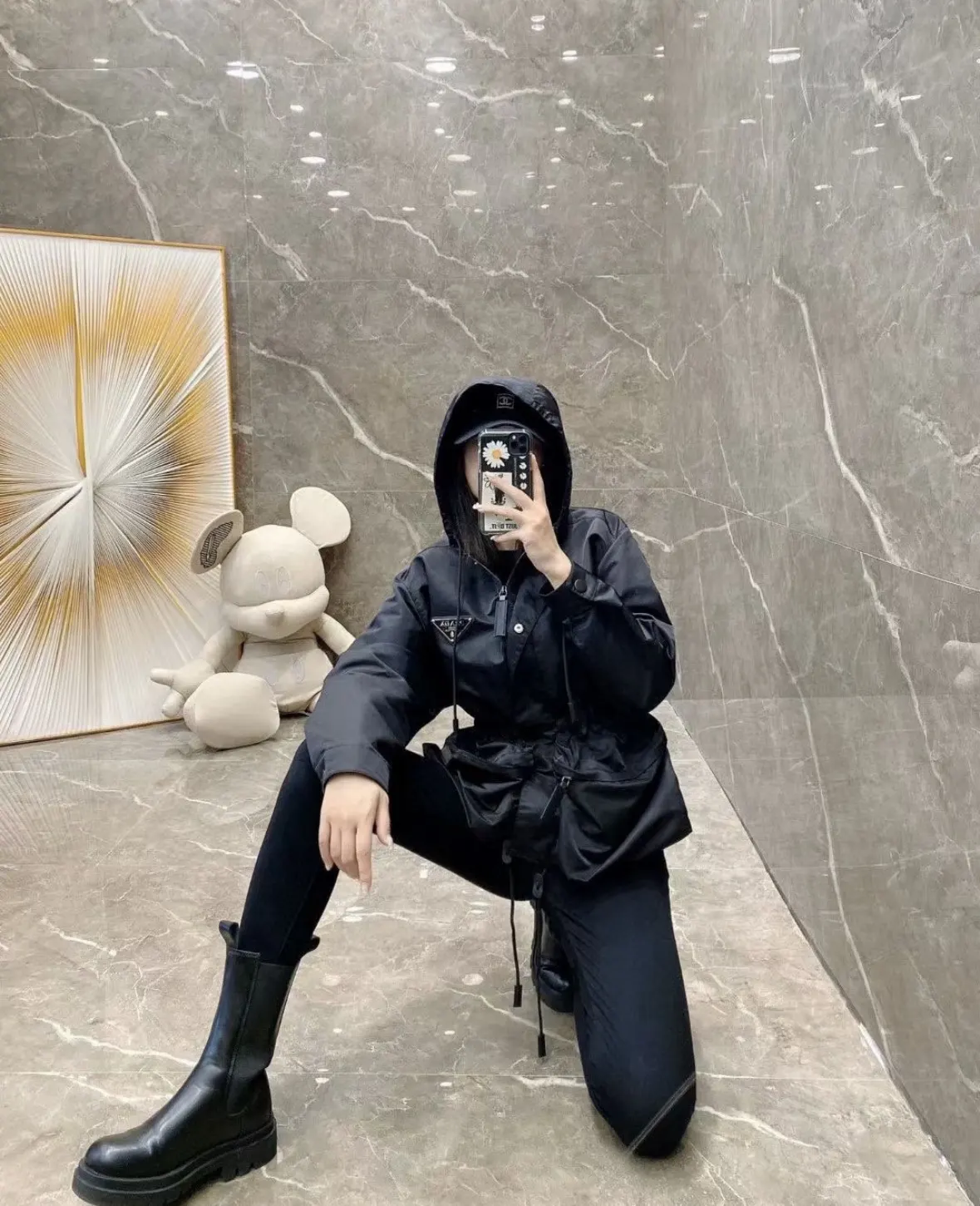 PRADA Logo 外套 通勤休闲款