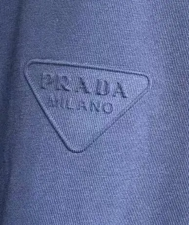 PRADA 棉质 三角标 短袖T恤 休闲百搭款