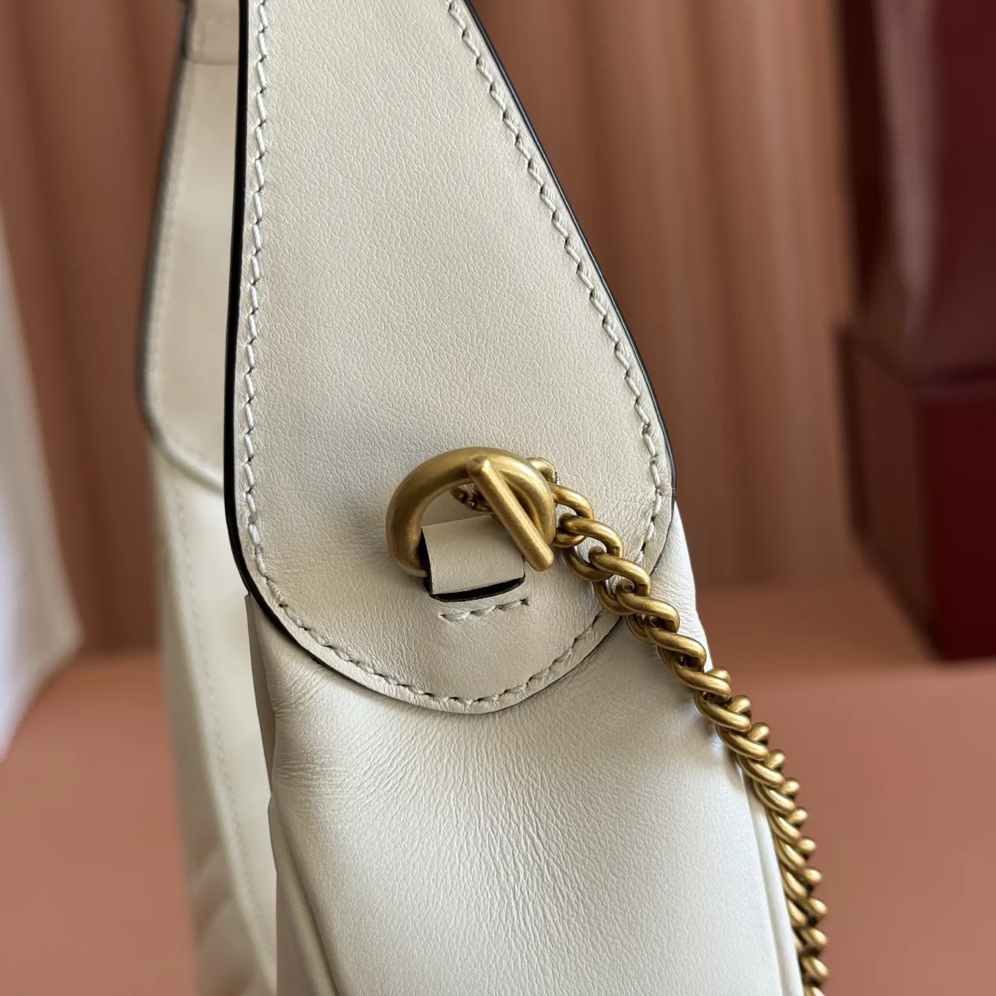 Black Hobo Shoulder Bag Vintage Leather