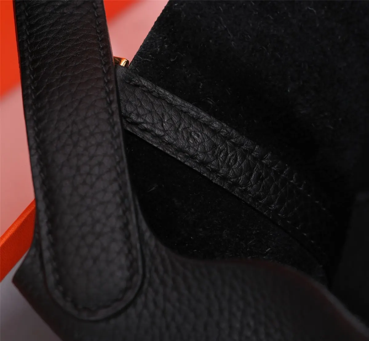 Hermès 黑色 水桶包