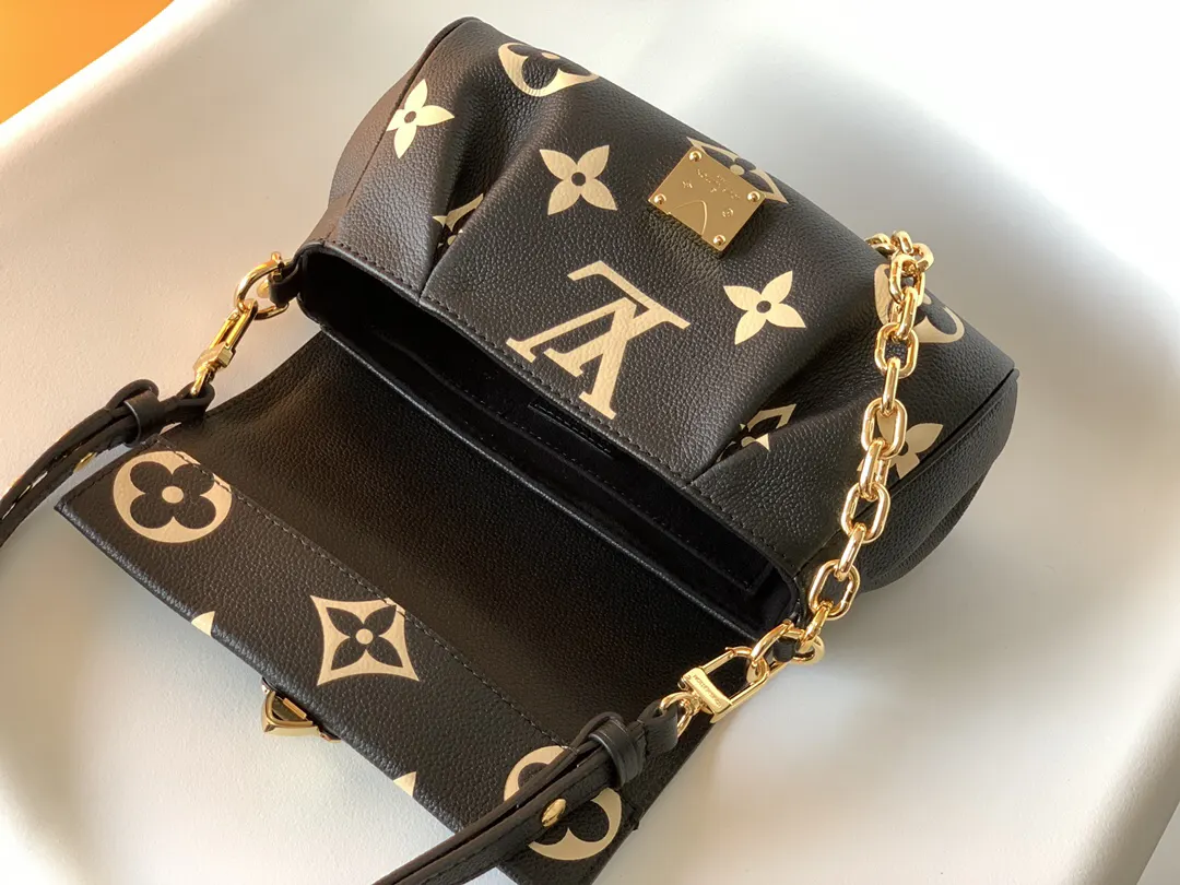 LV Favorite 黑灰配色 鏈條包 單肩斜挎款 经典款｜ORBUYBAG 嵐奢包高端時尚精品