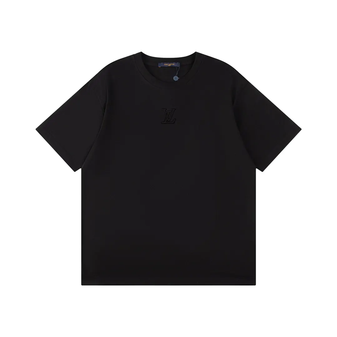 Louis Vuitton 字母 纯棉 短袖T恤