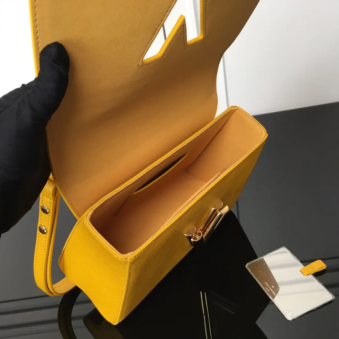 Louis Vuitton Yellow Chain Bag