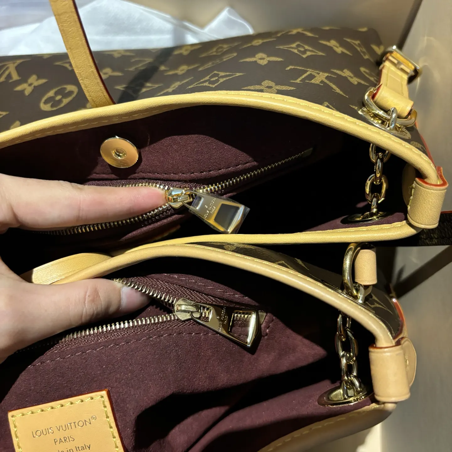 CarryAll 老花 链条包 精致链条款