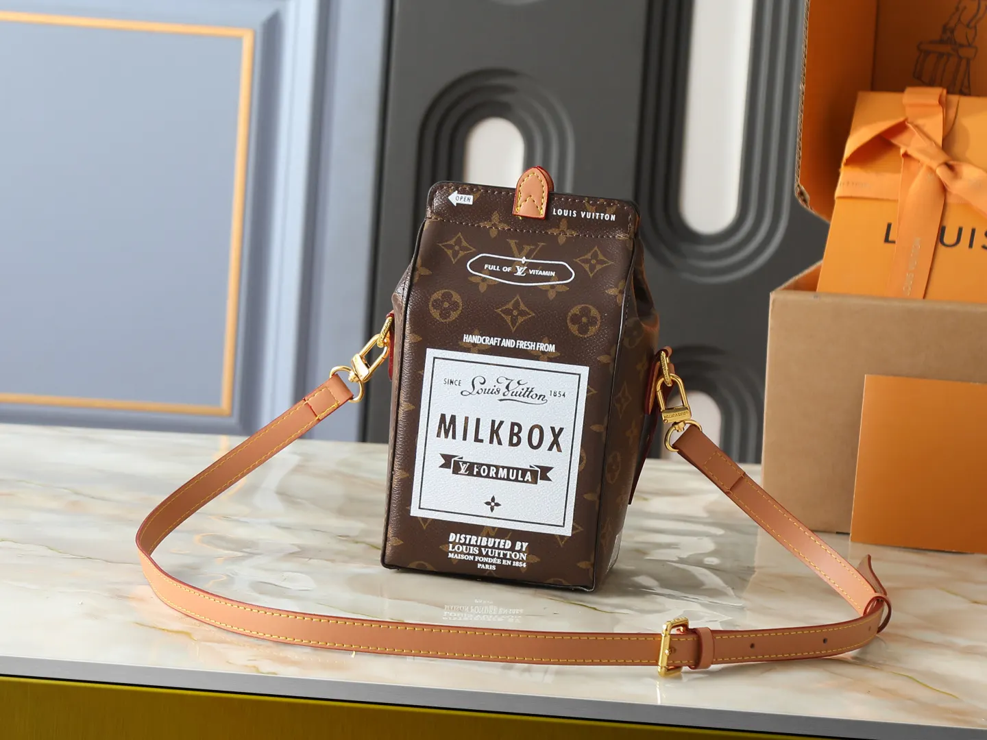 牛皮 升级 Milk 手袋展现对经 旅行袋 大容量旅行款
