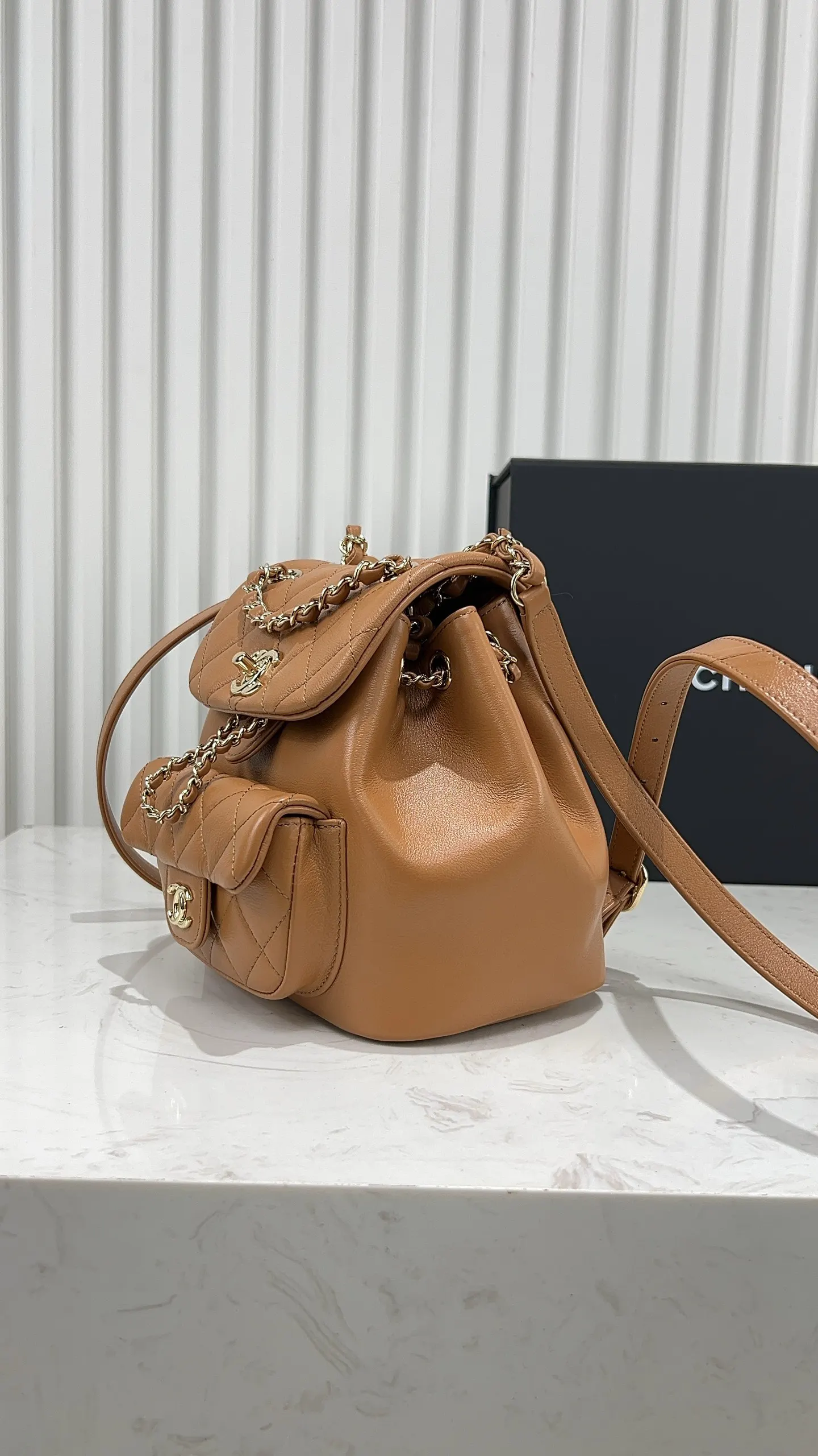 Chanel Backpack Leather