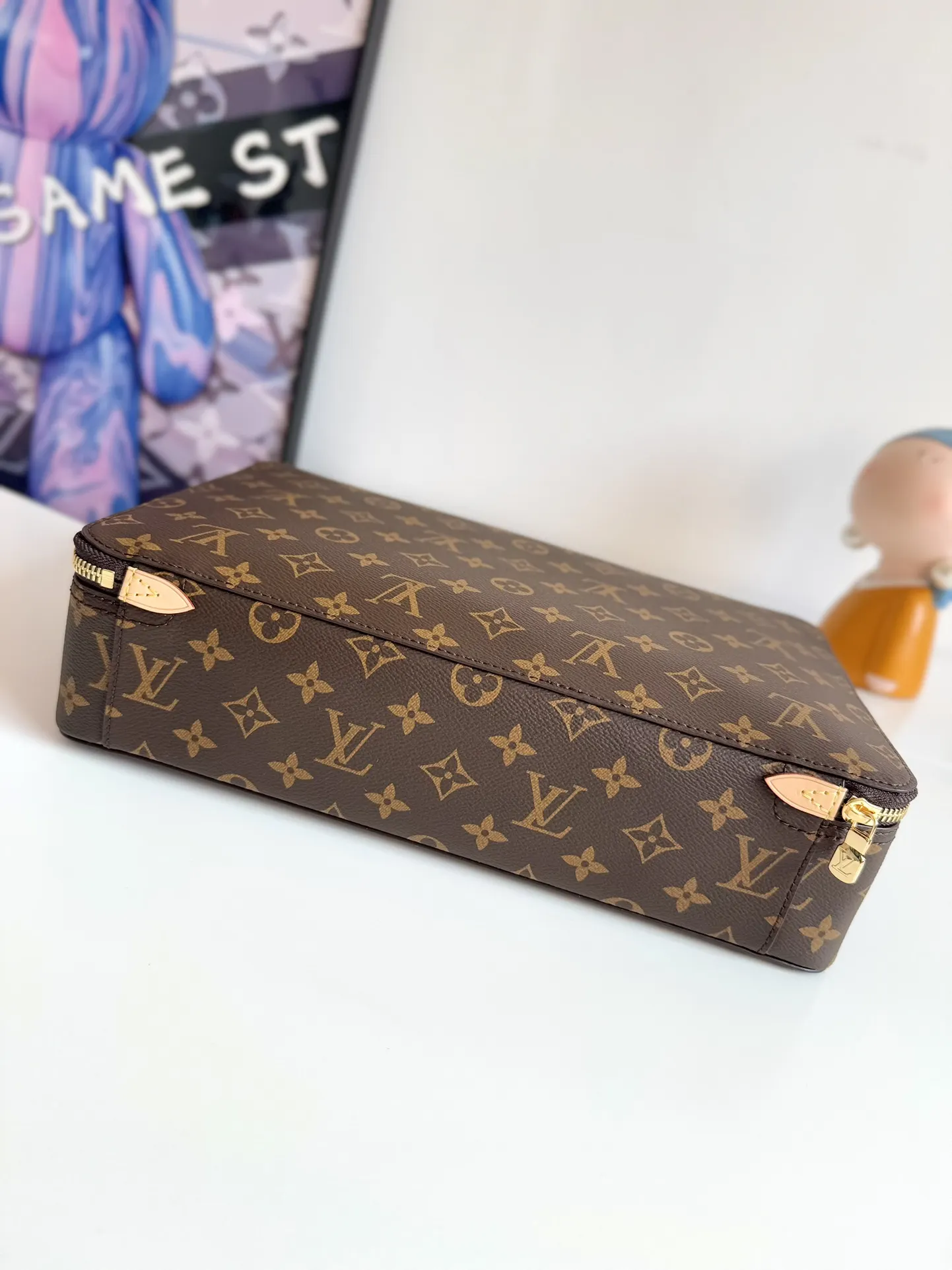 LV 老花 牛皮 行李箱 旅行拉杆款 轻便出行款