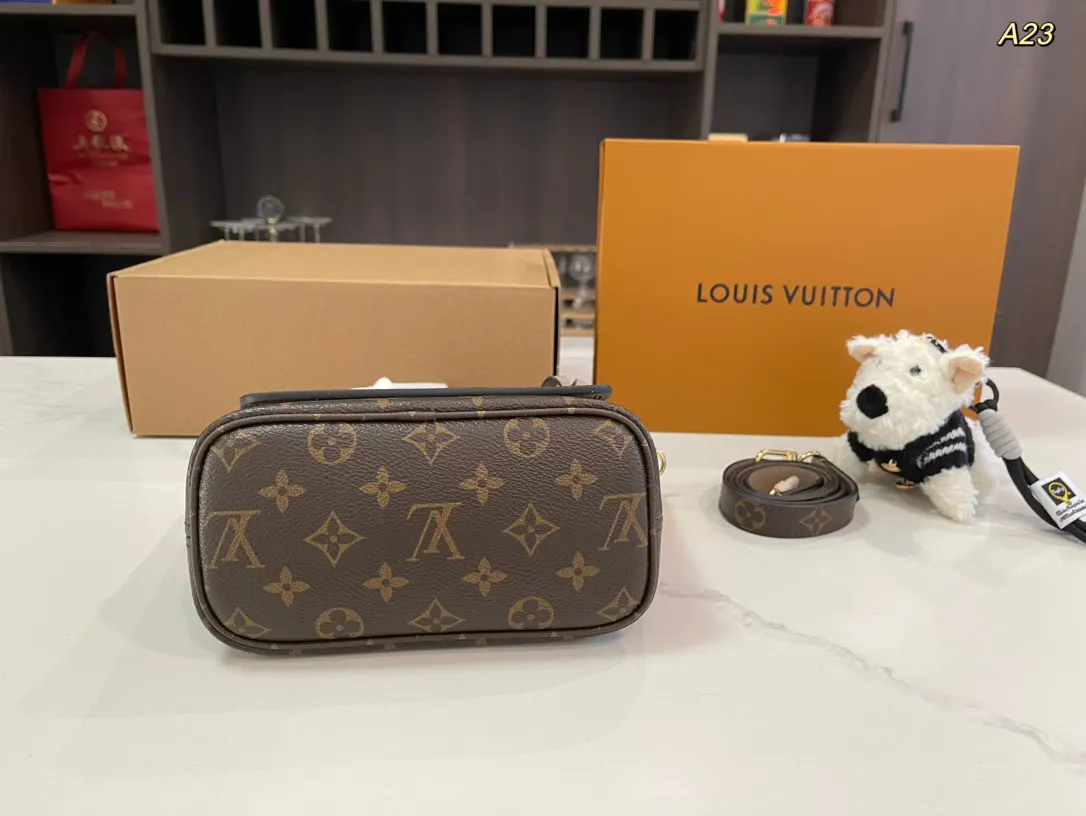Louis Vuitton Monogram Bucket Bag Casual Leather