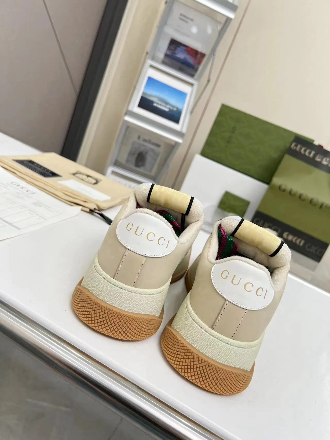 Gucci Logo休闲运动鞋