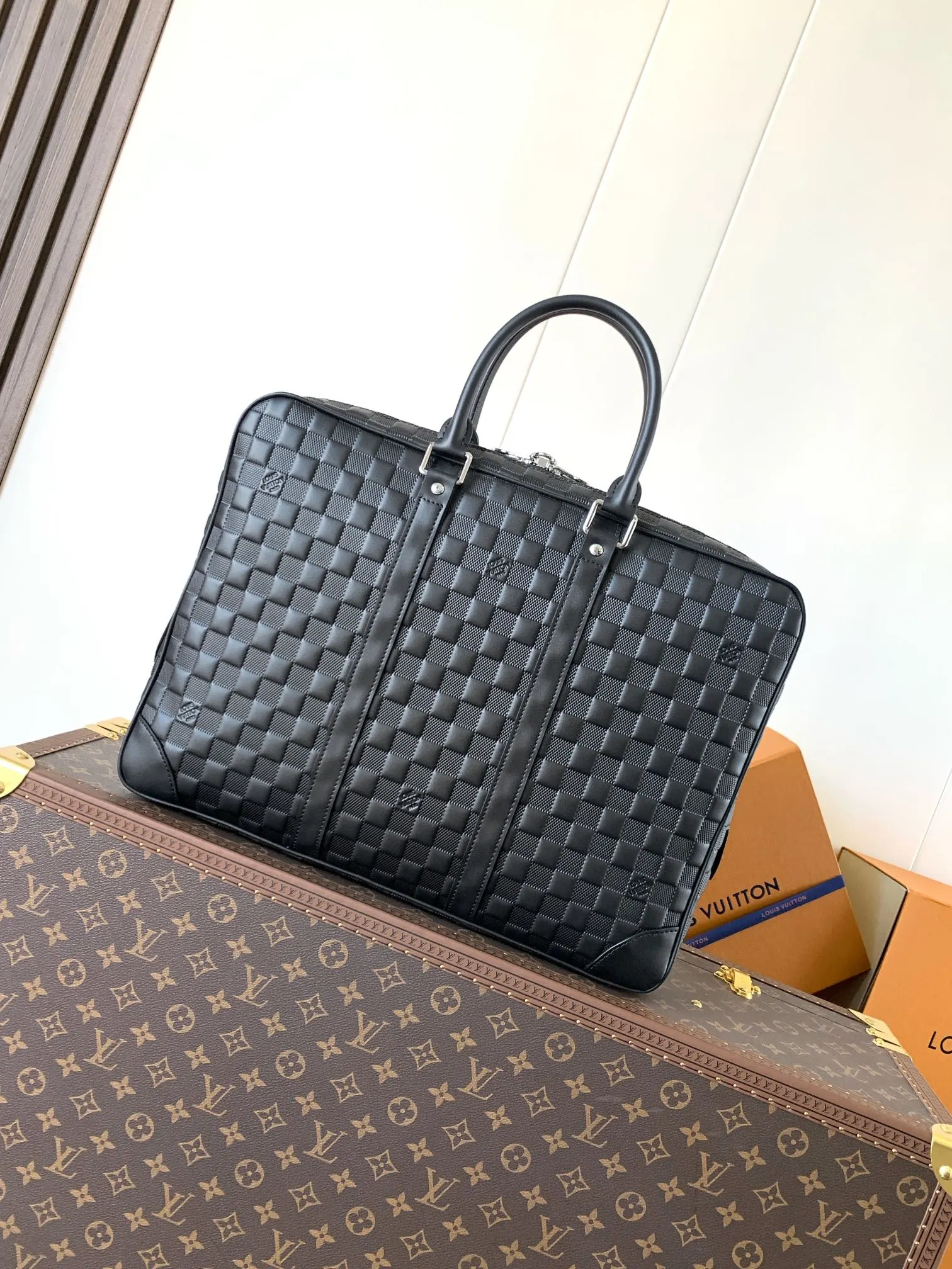 Damier 公文包 商務通勤款