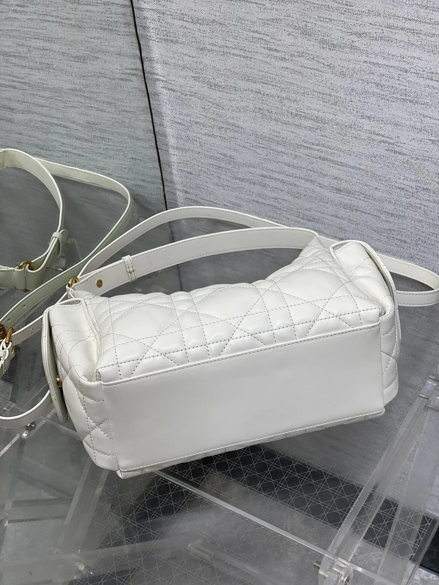 Dior Hobo Shoulder Bag Vintage Leather
