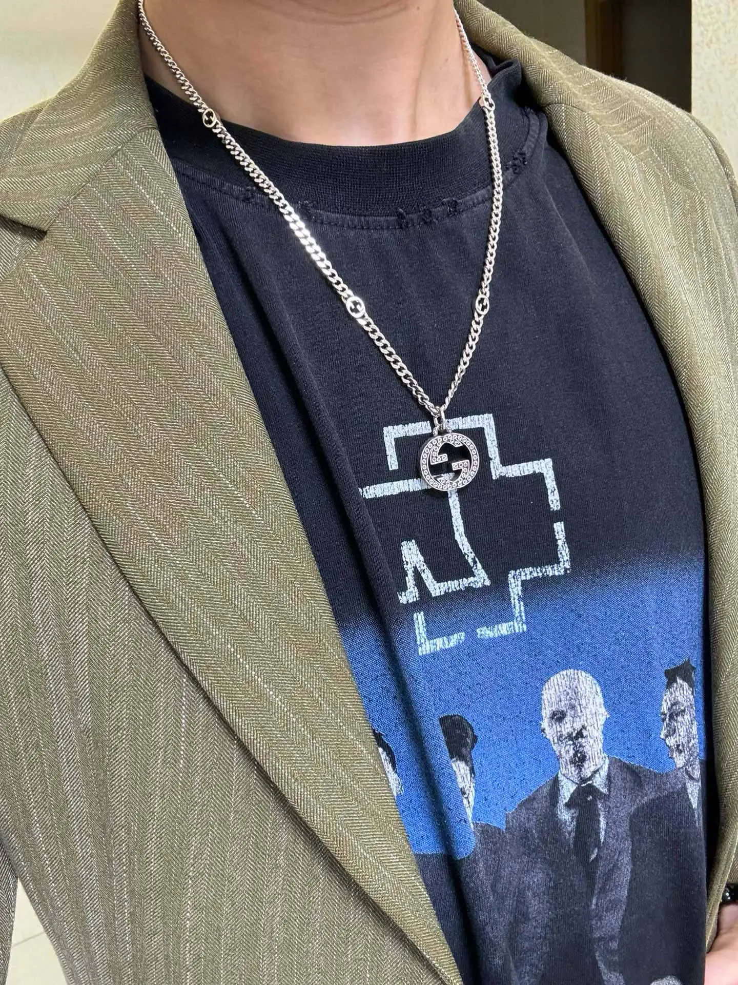 Gucci 链条包 单肩斜挎