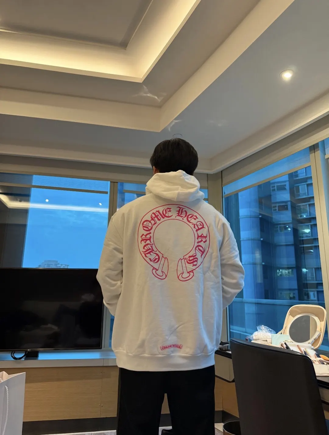 Chrome Hearts 印花 純棉 外套 通勤休閒款(數字4) Chrome Hearts 印花 純棉 外套 通勤休閒款(數字4)