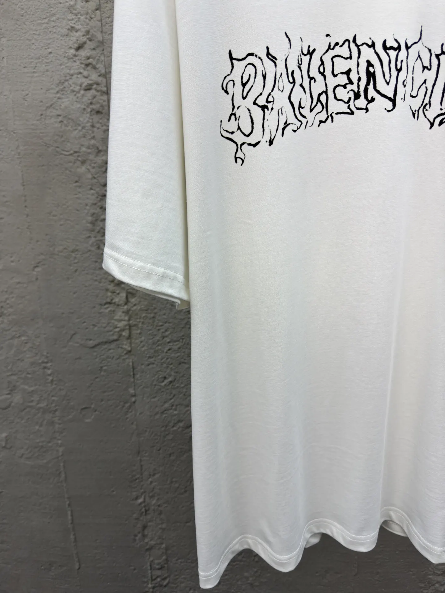 Balenciaga 纯棉 Logo 短袖T恤