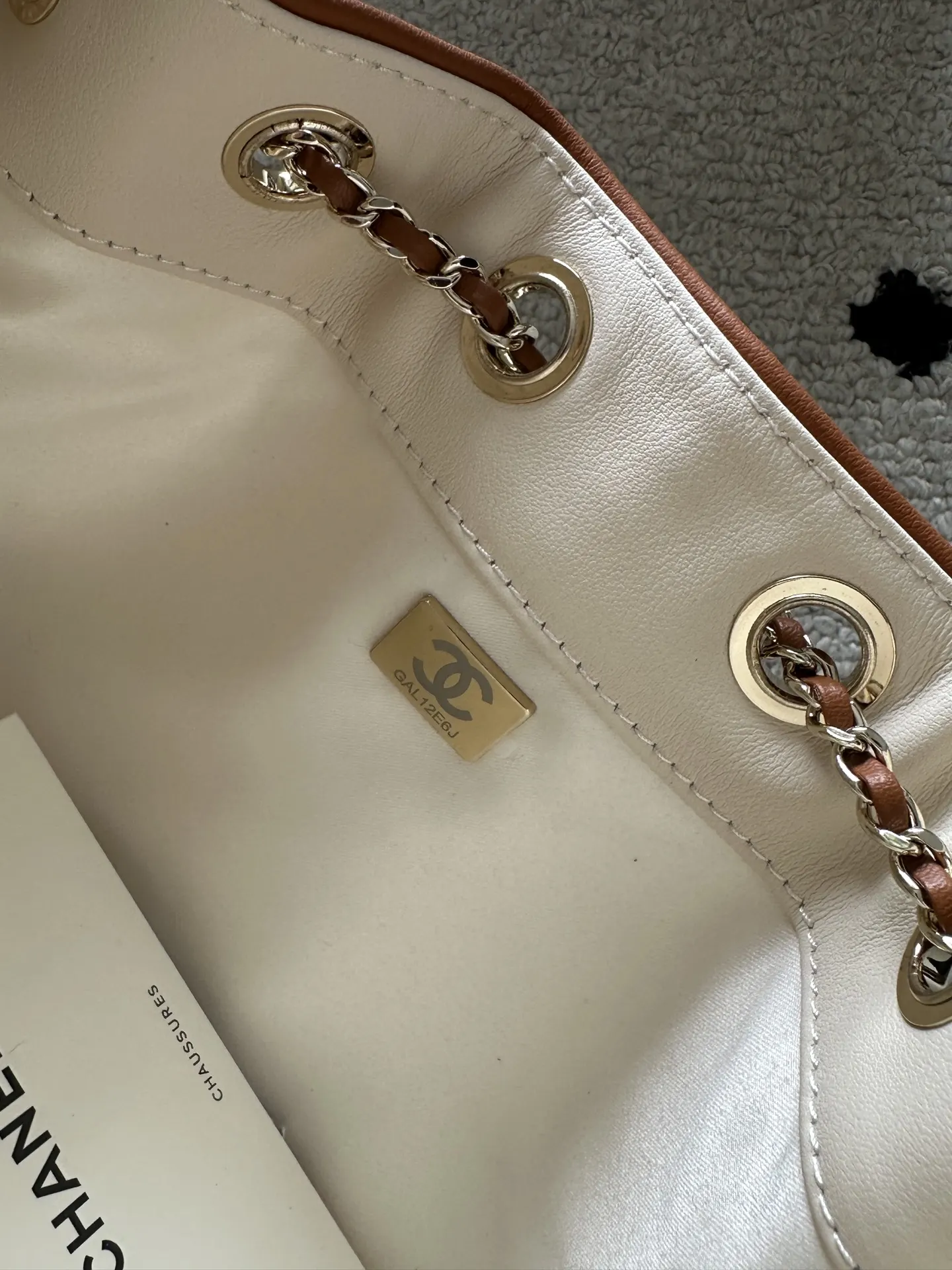 CHANEL 小牛皮 腋下包 復古腋下背款